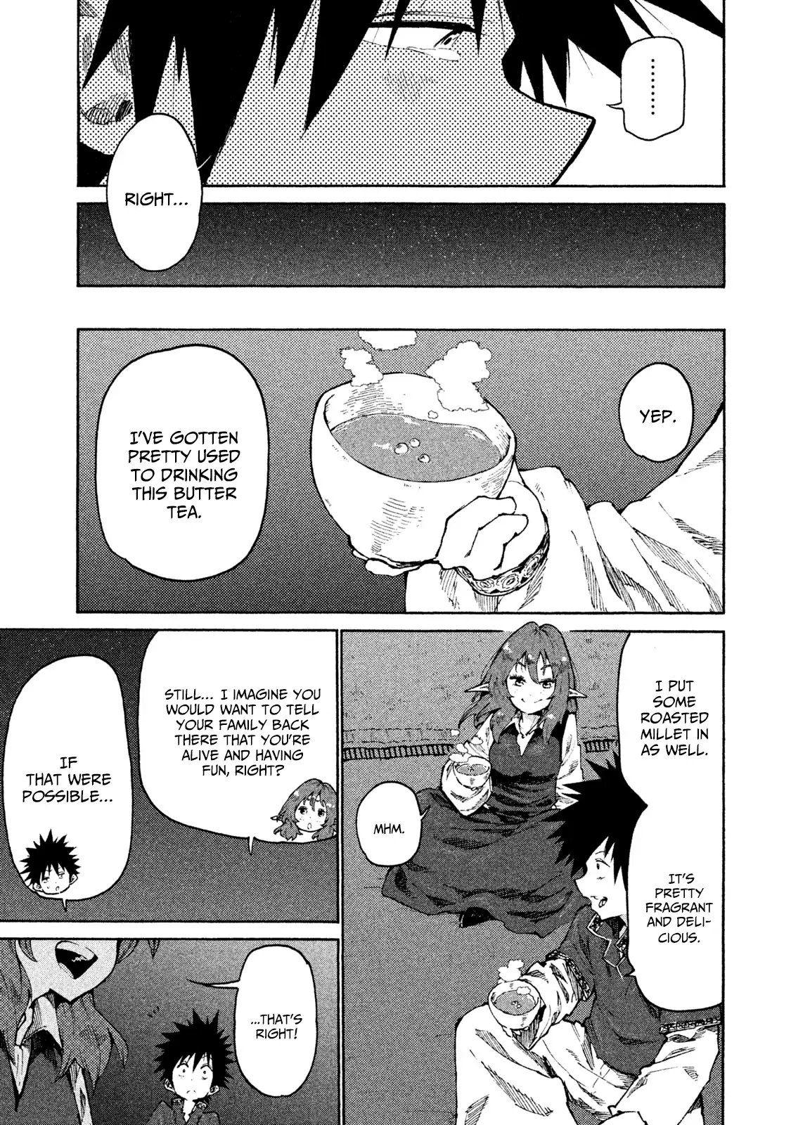 Mazumeshi Elf to Yuuboku gurashi Chapter 30 page 11 - 