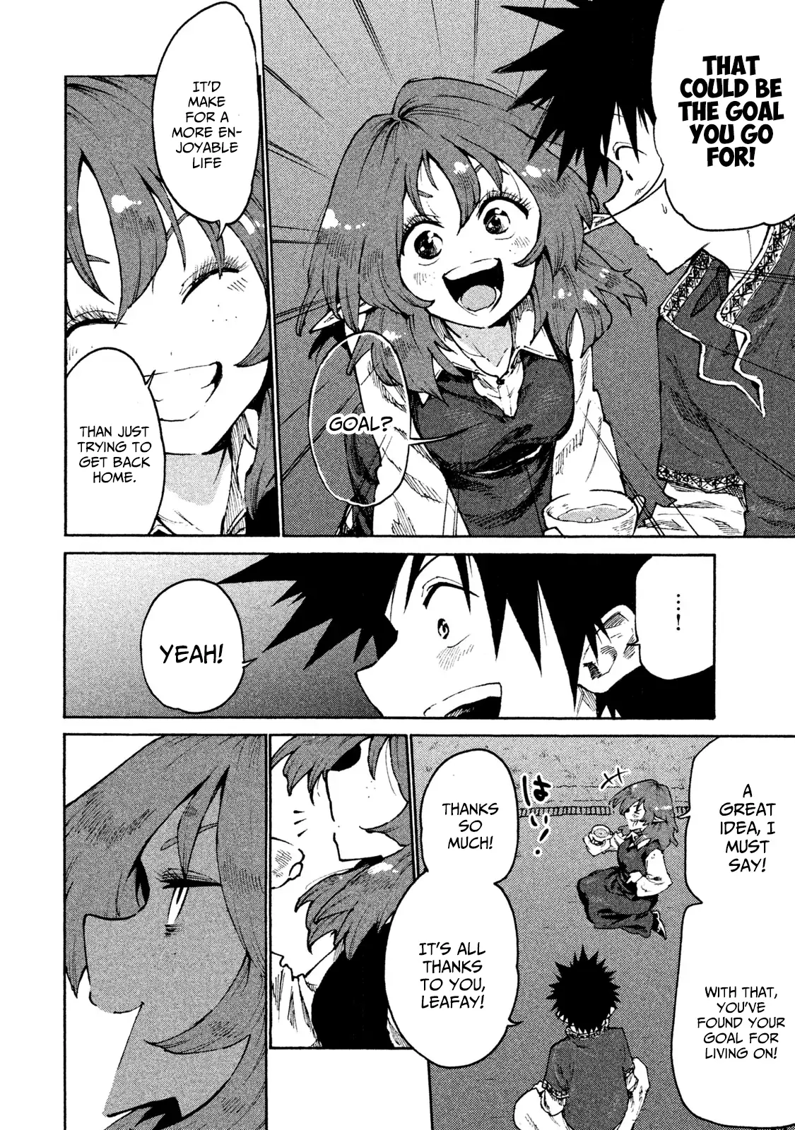 Mazumeshi Elf to Yuuboku gurashi Chapter 30 page 12 - 