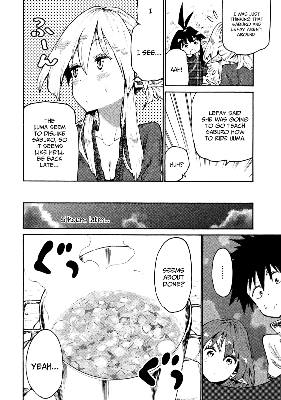 Mazumeshi Elf to Yuuboku gurashi Chapter 30 page 18 - 