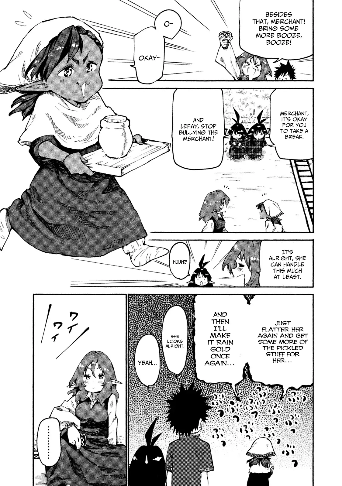 Mazumeshi Elf to Yuuboku gurashi Chapter 30 page 3 - 