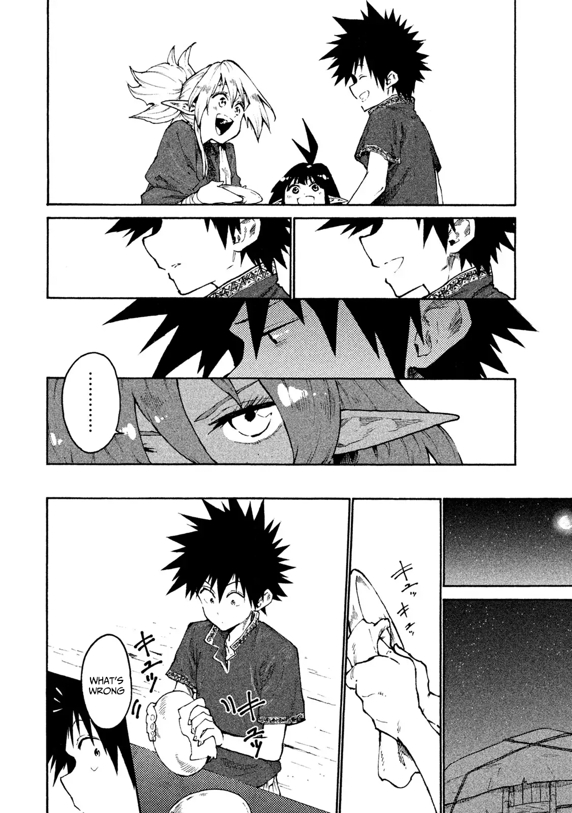 Mazumeshi Elf to Yuuboku gurashi Chapter 30 page 4 - 