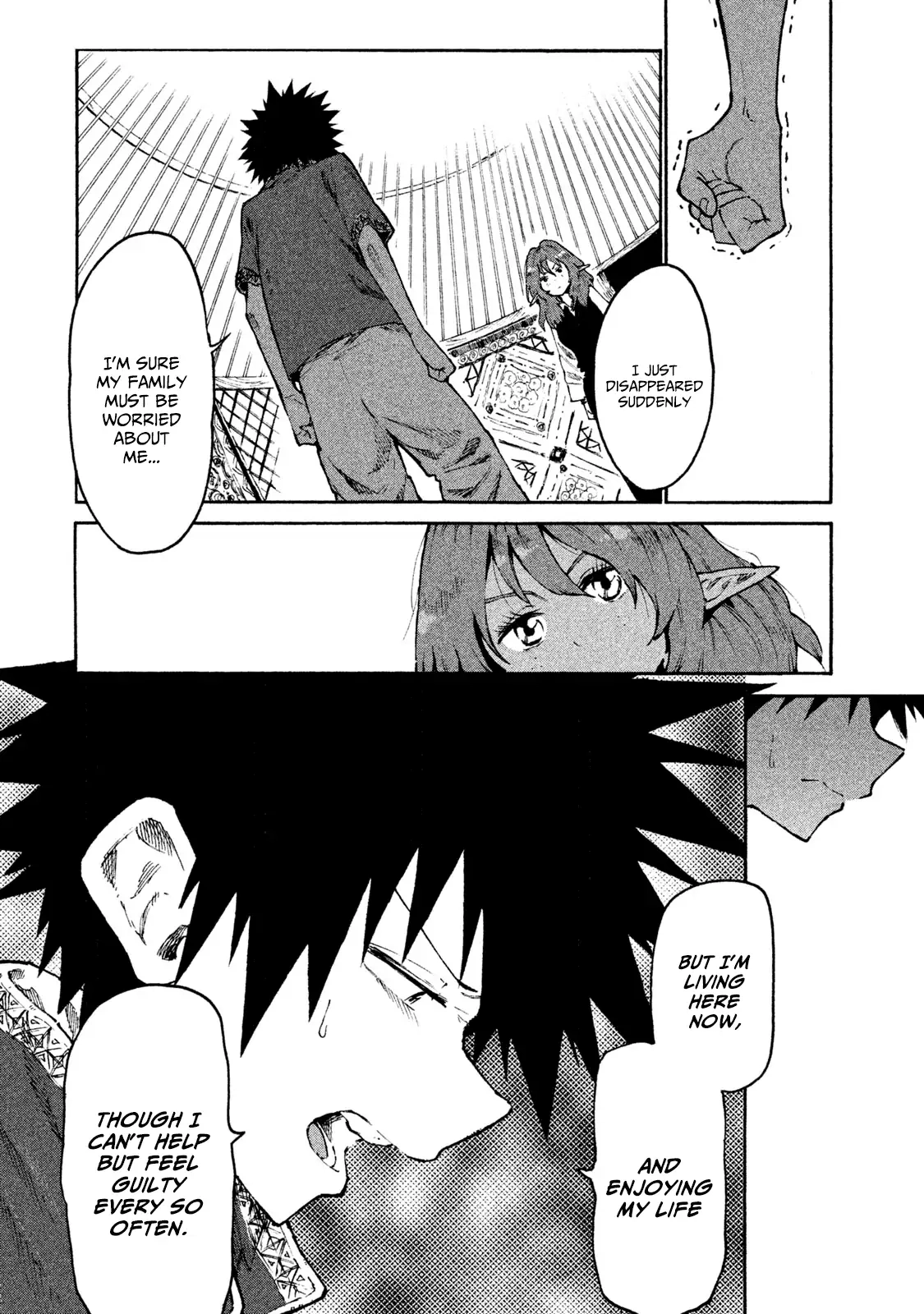 Mazumeshi Elf to Yuuboku gurashi Chapter 30 page 8 - 