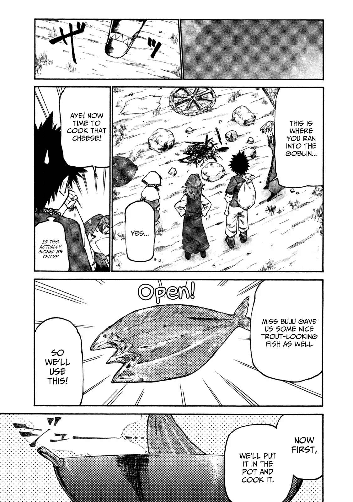Mazumeshi Elf to Yuuboku gurashi Chapter 32 page 13 - 