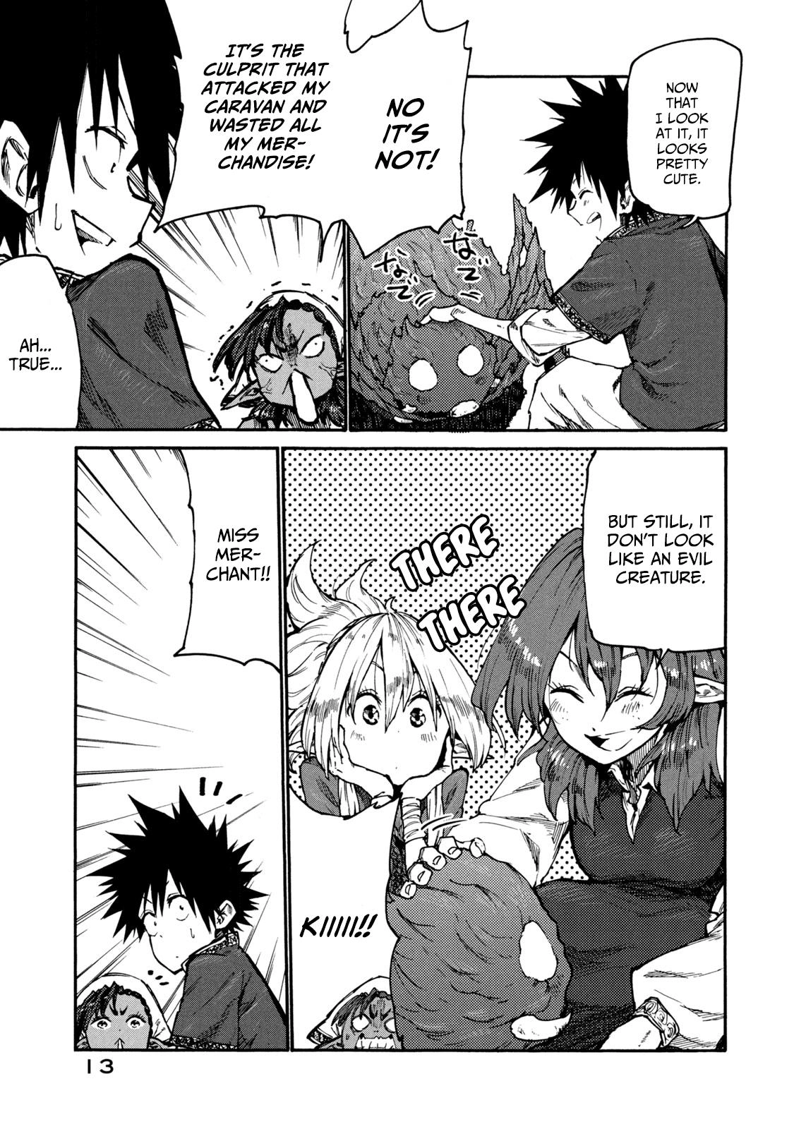 Mazumeshi Elf to Yuuboku gurashi Chapter 33 page 14 - 