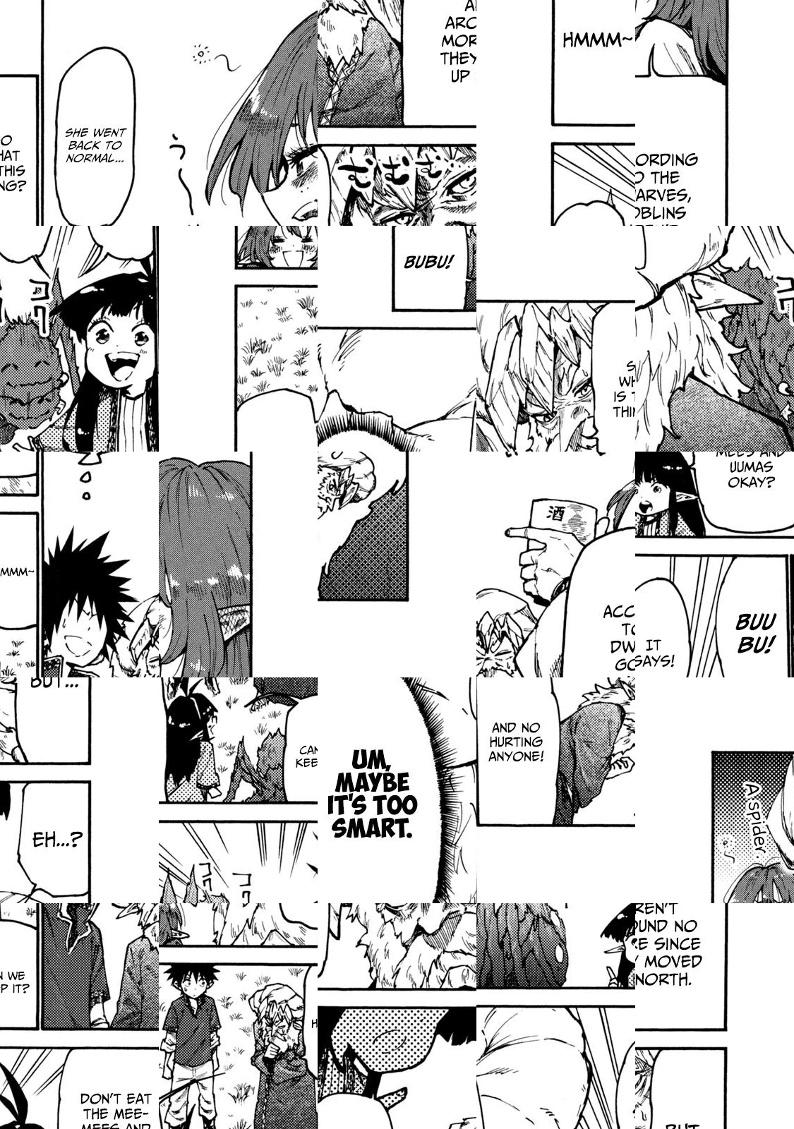 Mazumeshi Elf to Yuuboku gurashi Chapter 33 page 18 - 