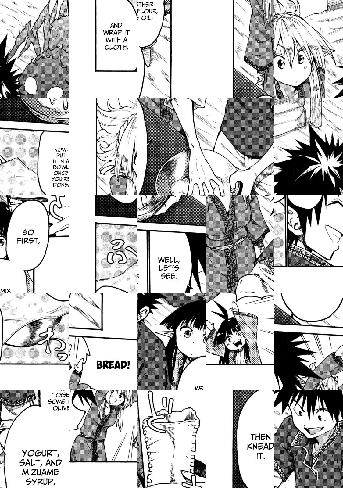 Mazumeshi Elf to Yuuboku gurashi Chapter 33 page 21 - 
