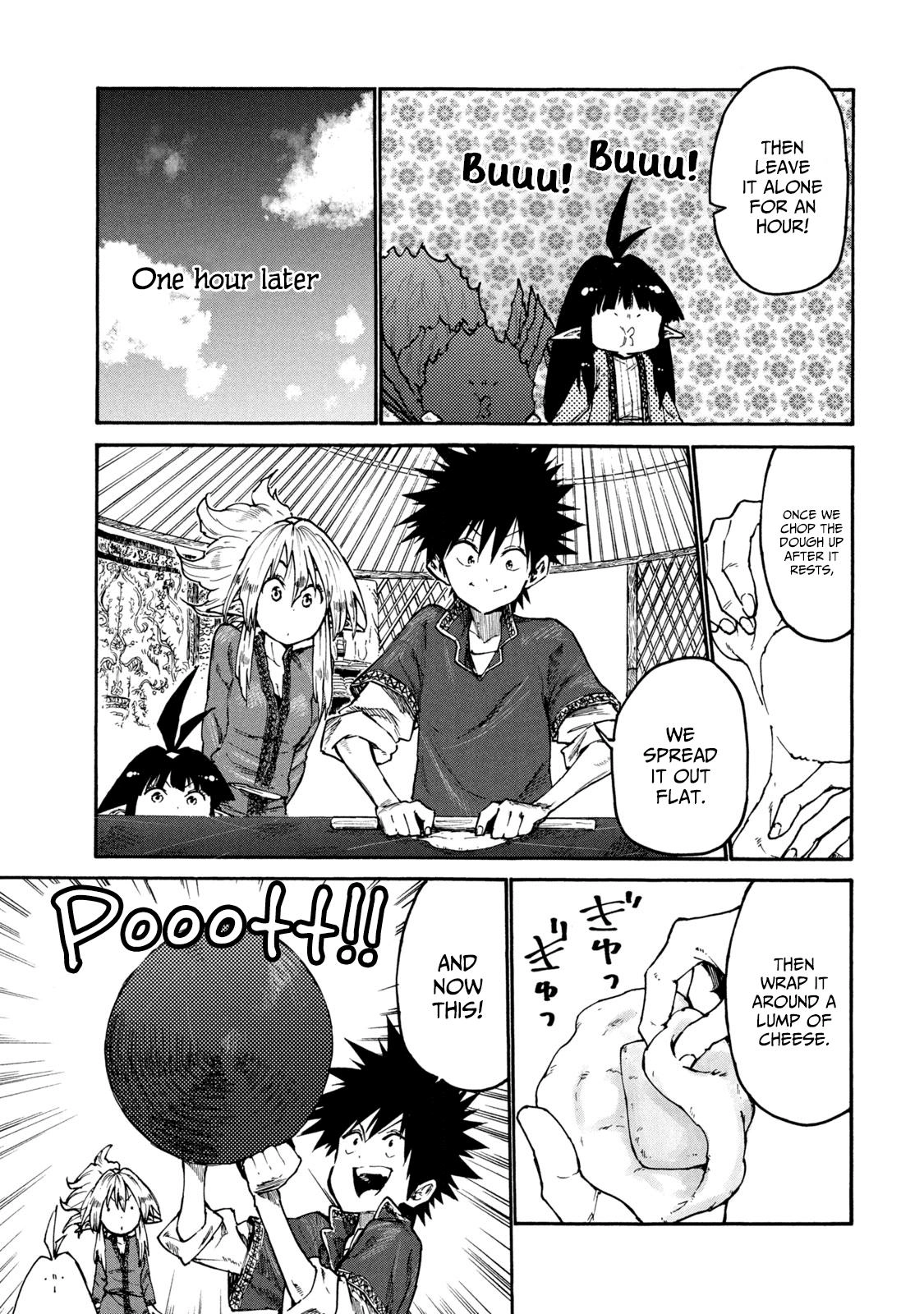 Mazumeshi Elf to Yuuboku gurashi Chapter 33 page 22 - 