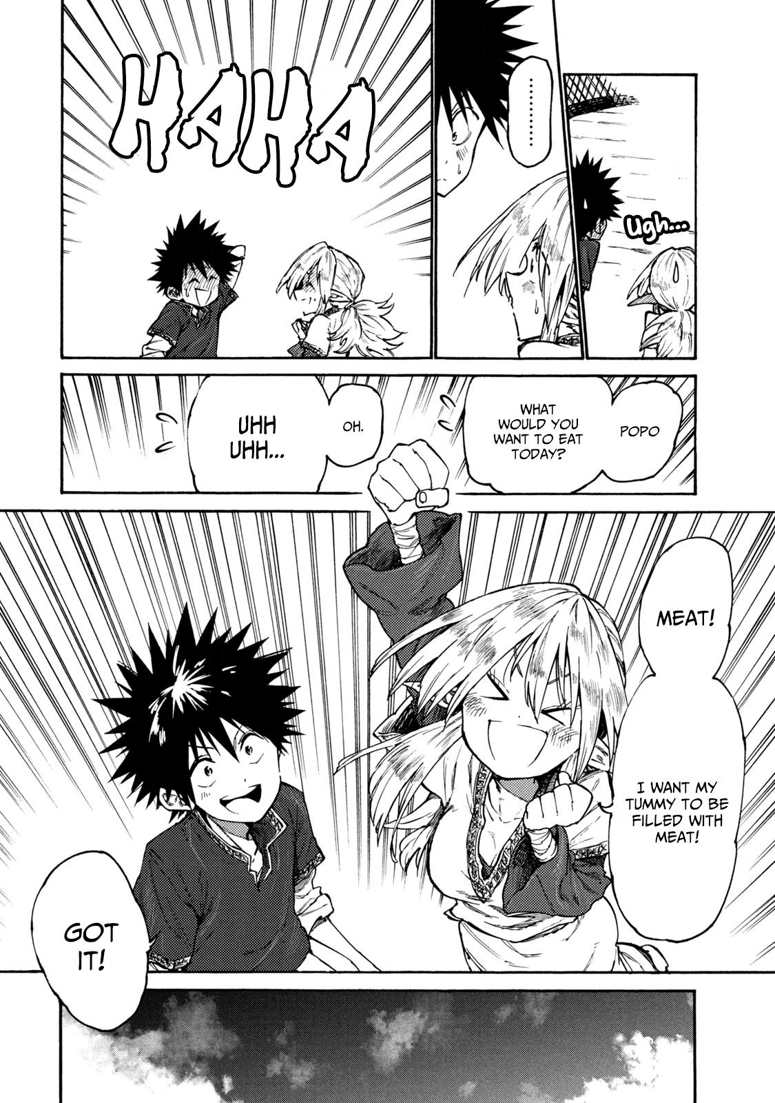 Mazumeshi Elf to Yuuboku gurashi Chapter 35 page 12 - 