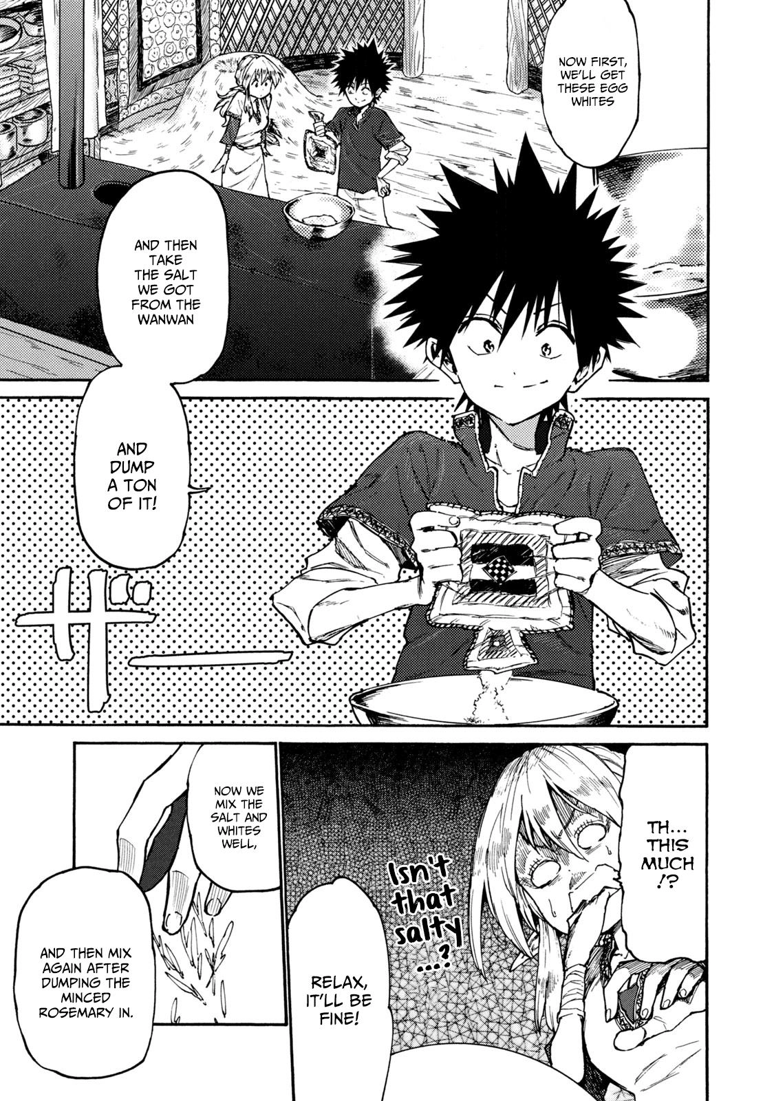 Mazumeshi Elf to Yuuboku gurashi Chapter 35 page 13 - 