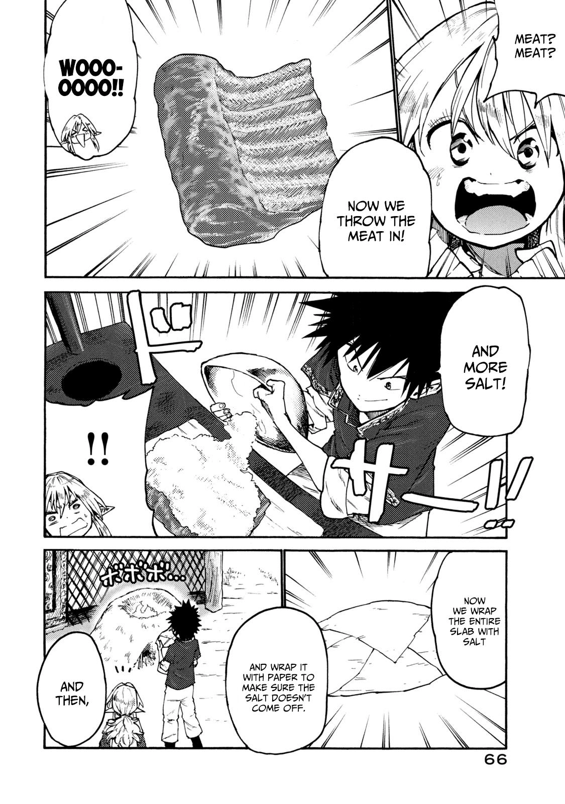 Mazumeshi Elf to Yuuboku gurashi Chapter 35 page 14 - 