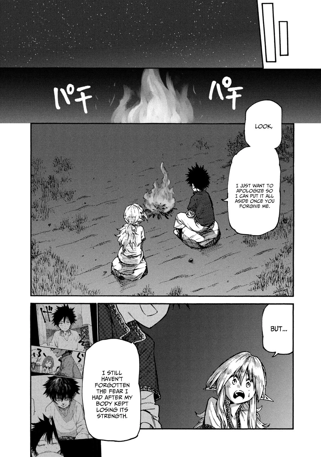 Mazumeshi Elf to Yuuboku gurashi Chapter 35 page 17 - 