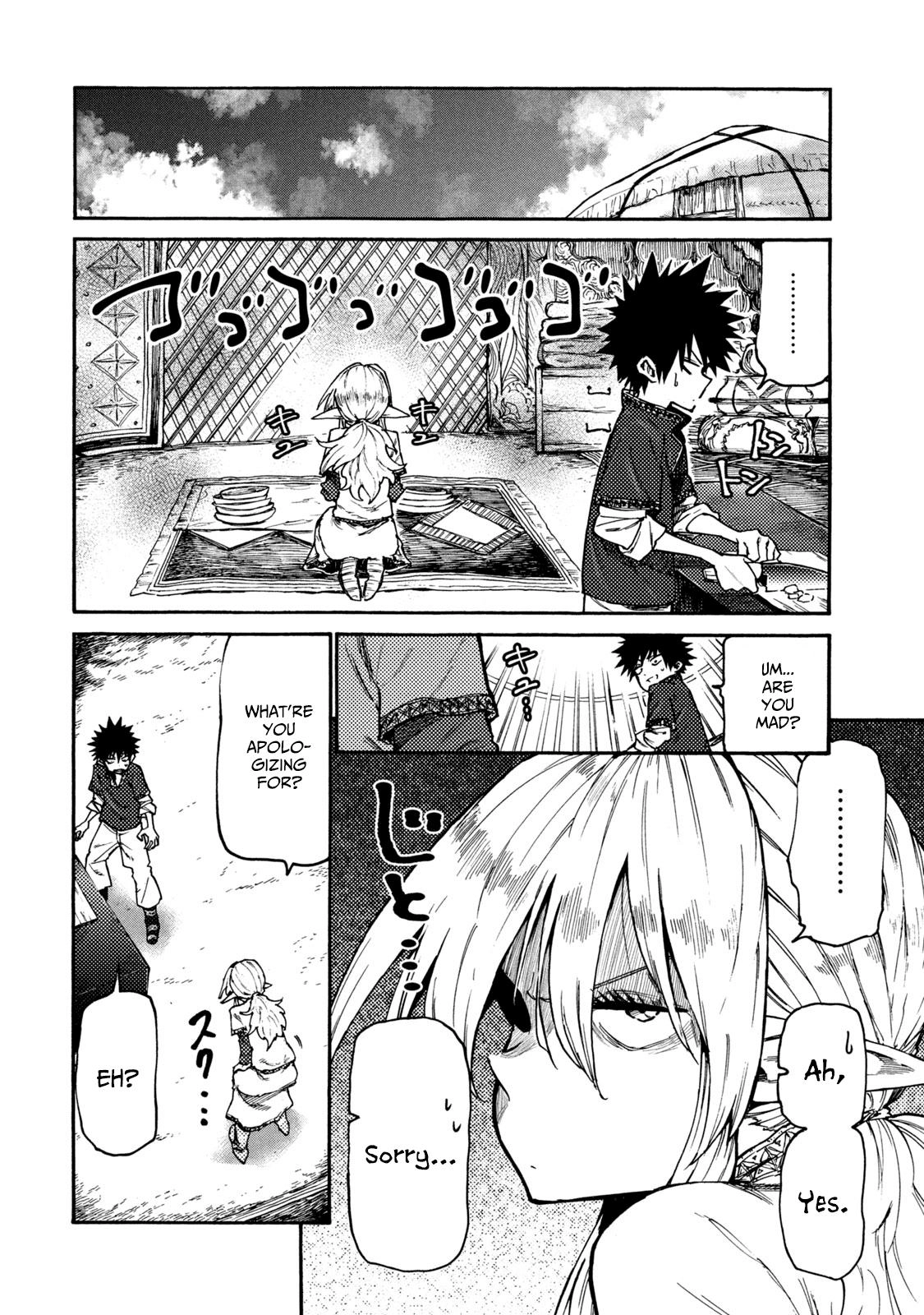 Mazumeshi Elf to Yuuboku gurashi Chapter 35 page 6 - 