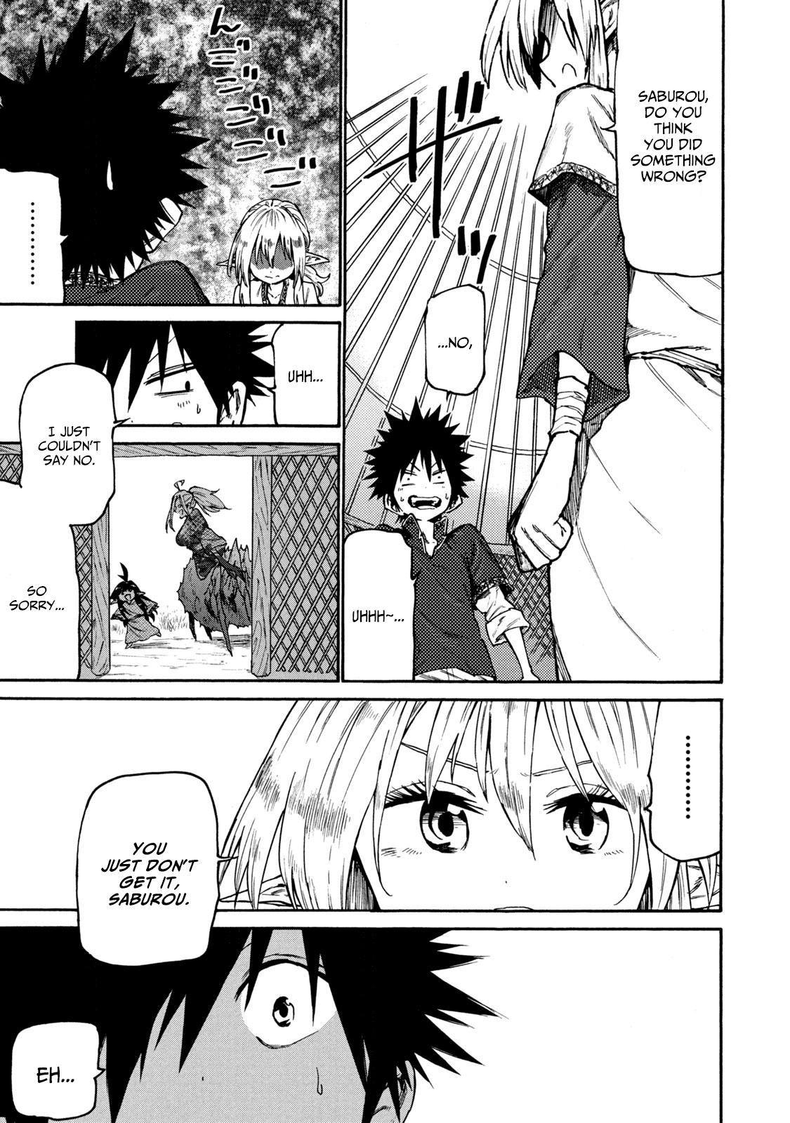 Mazumeshi Elf to Yuuboku gurashi Chapter 35 page 7 - 
