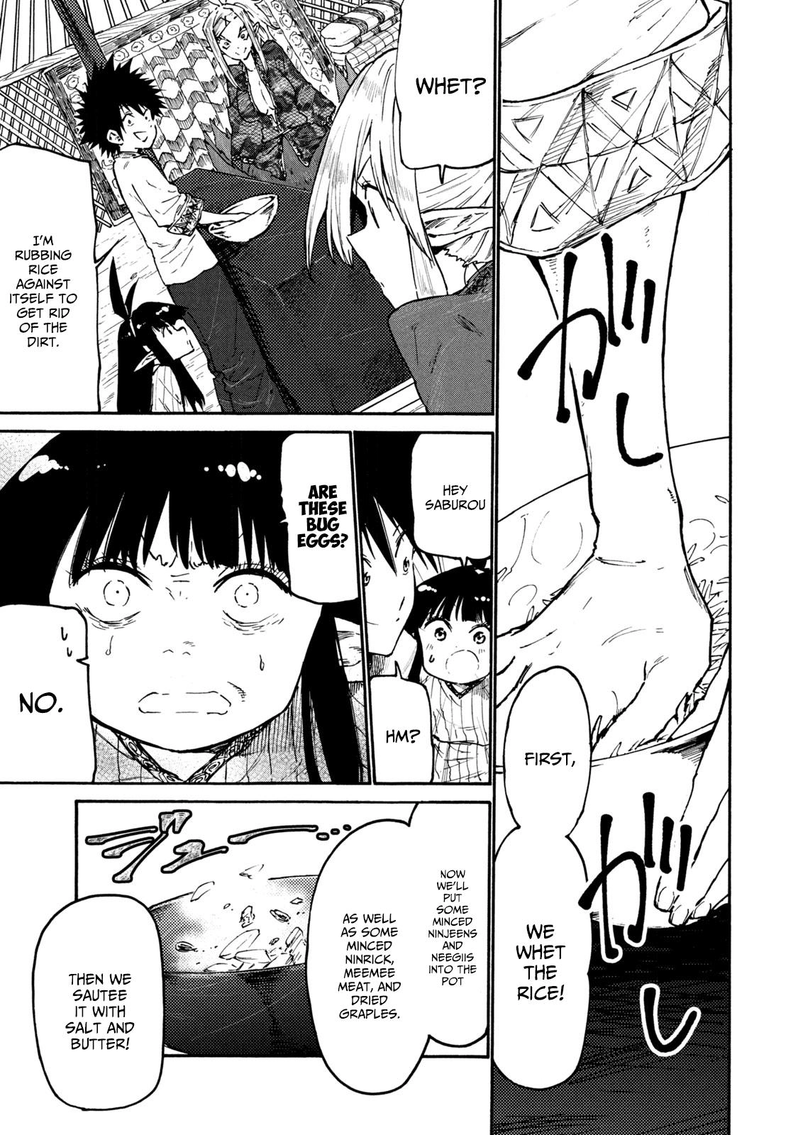 Mazumeshi Elf to Yuuboku gurashi Chapter 36 page 11 - 