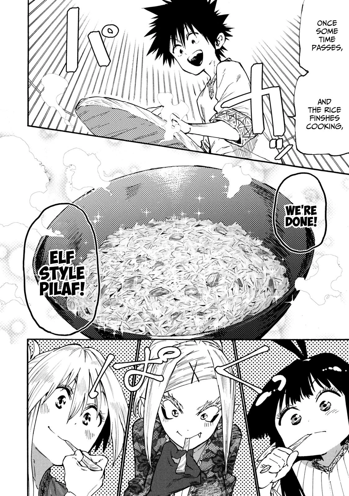 Mazumeshi Elf to Yuuboku gurashi Chapter 36 page 14 - 