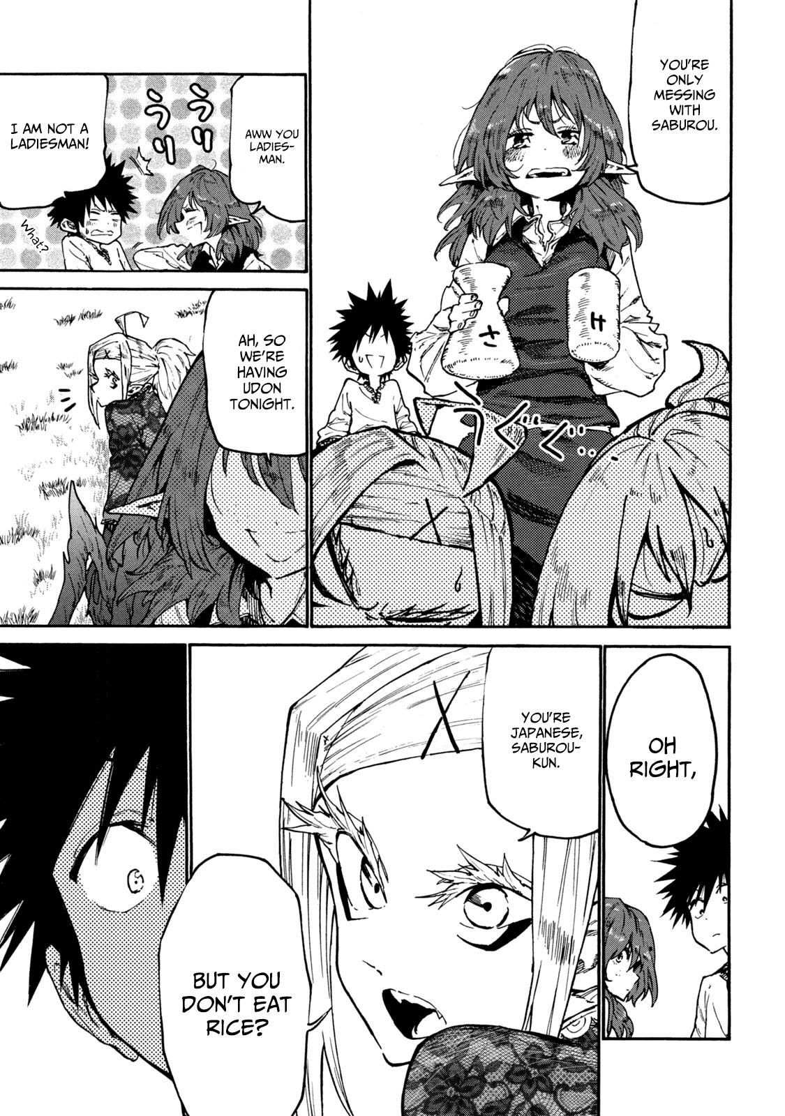 Mazumeshi Elf to Yuuboku gurashi Chapter 36 page 5 - 