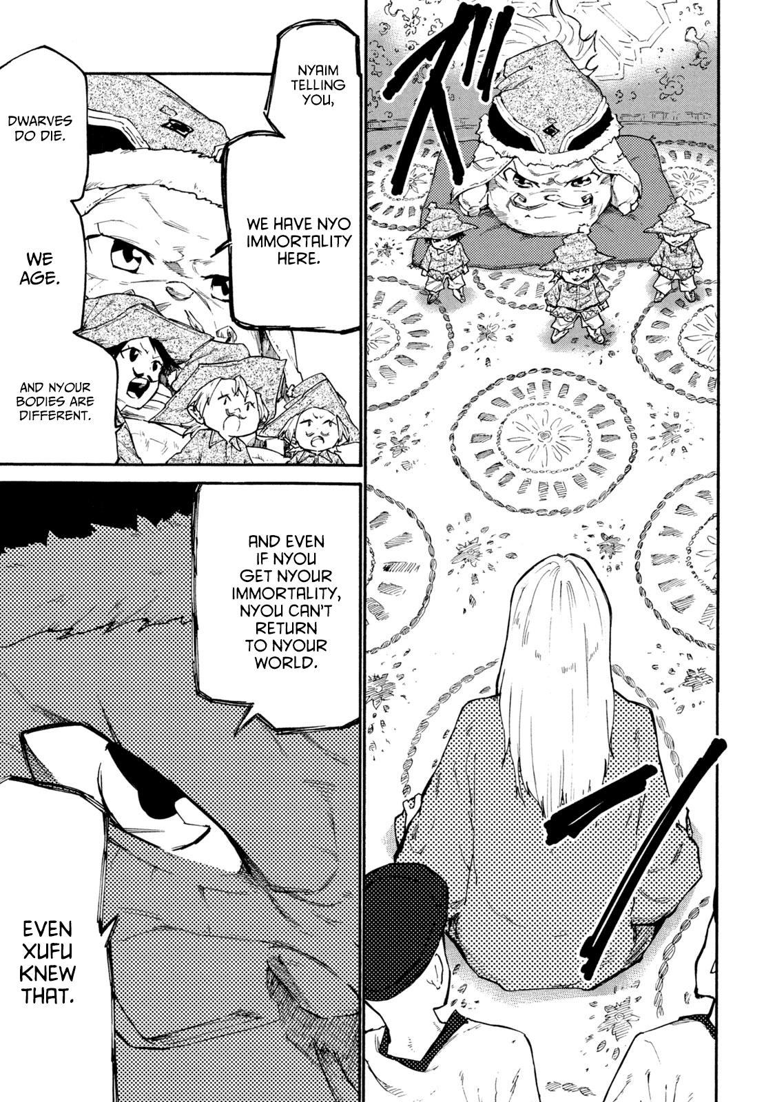 Mazumeshi Elf to Yuuboku gurashi Chapter 37 page 8 - 