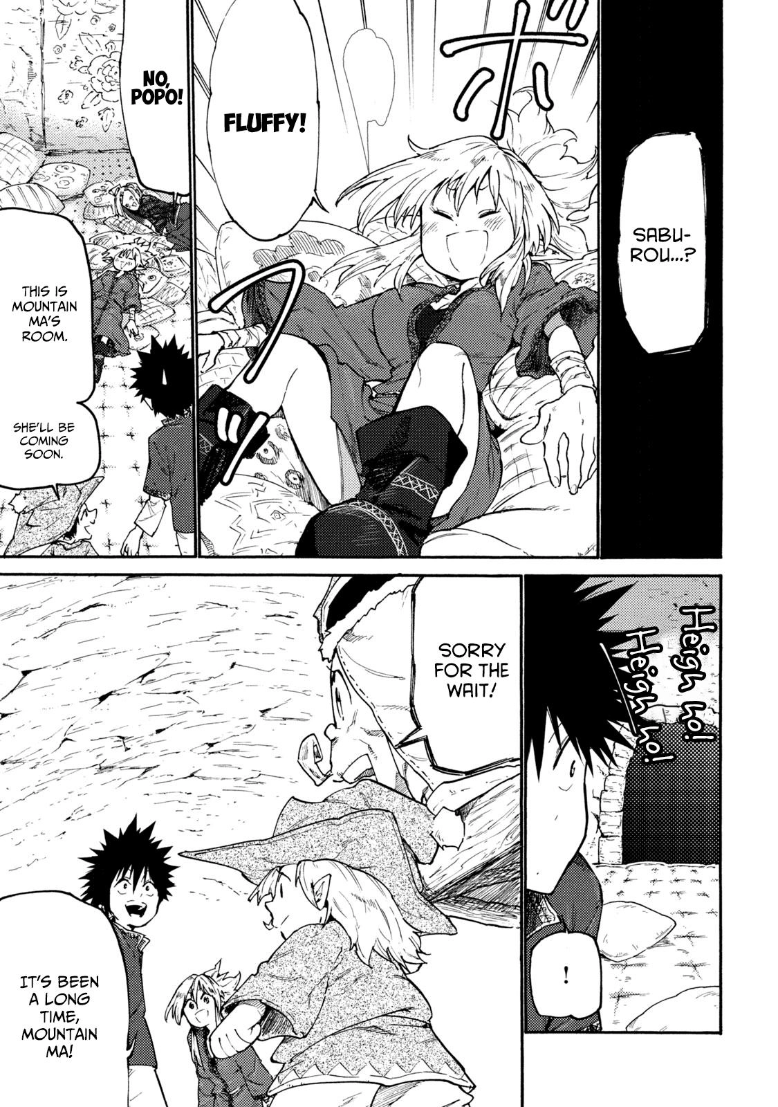 Mazumeshi Elf to Yuuboku gurashi Chapter 37 page 10 - 