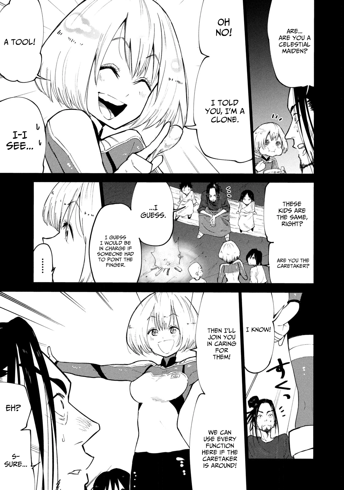 Mazumeshi Elf to Yuuboku gurashi Chapter 38.1 page 11 - 