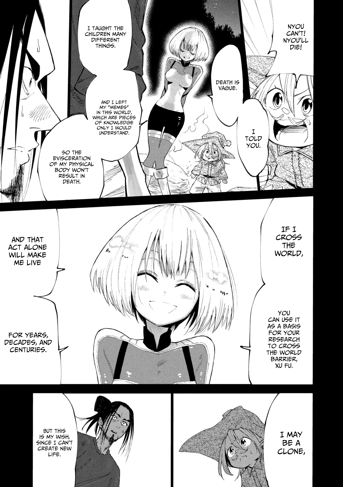 Mazumeshi Elf to Yuuboku gurashi Chapter 38.1 page 17 - 