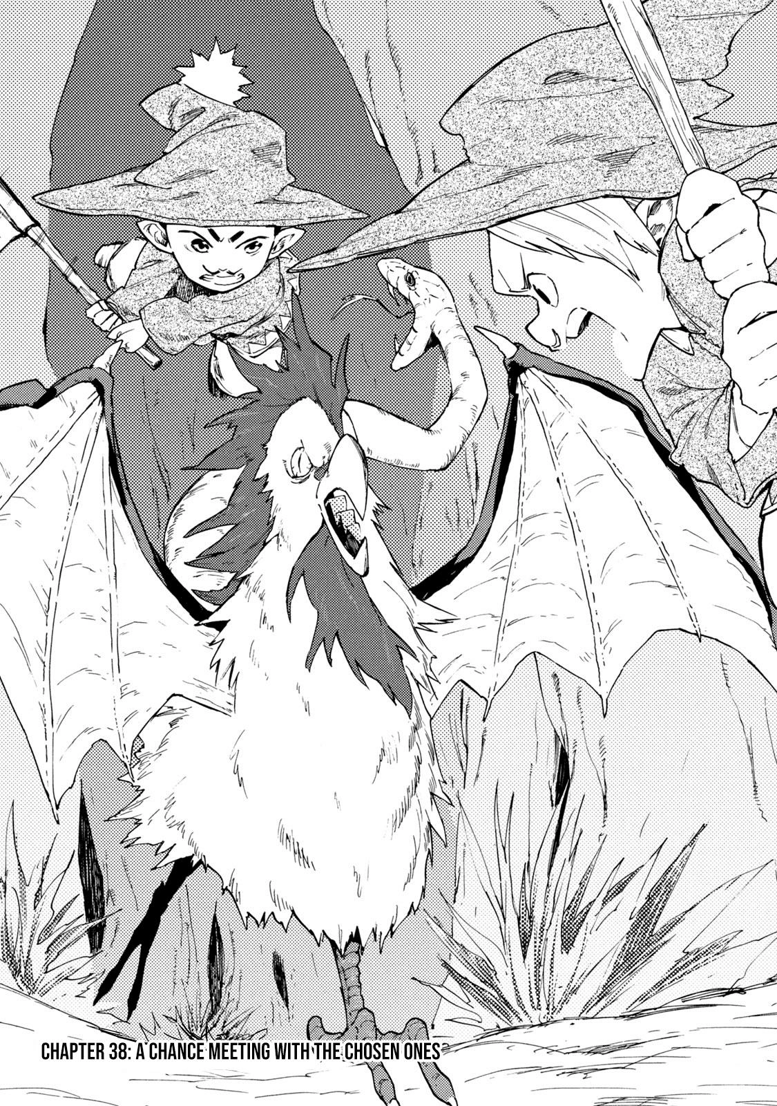 Mazumeshi Elf to Yuuboku gurashi Chapter 38 page 1 - 