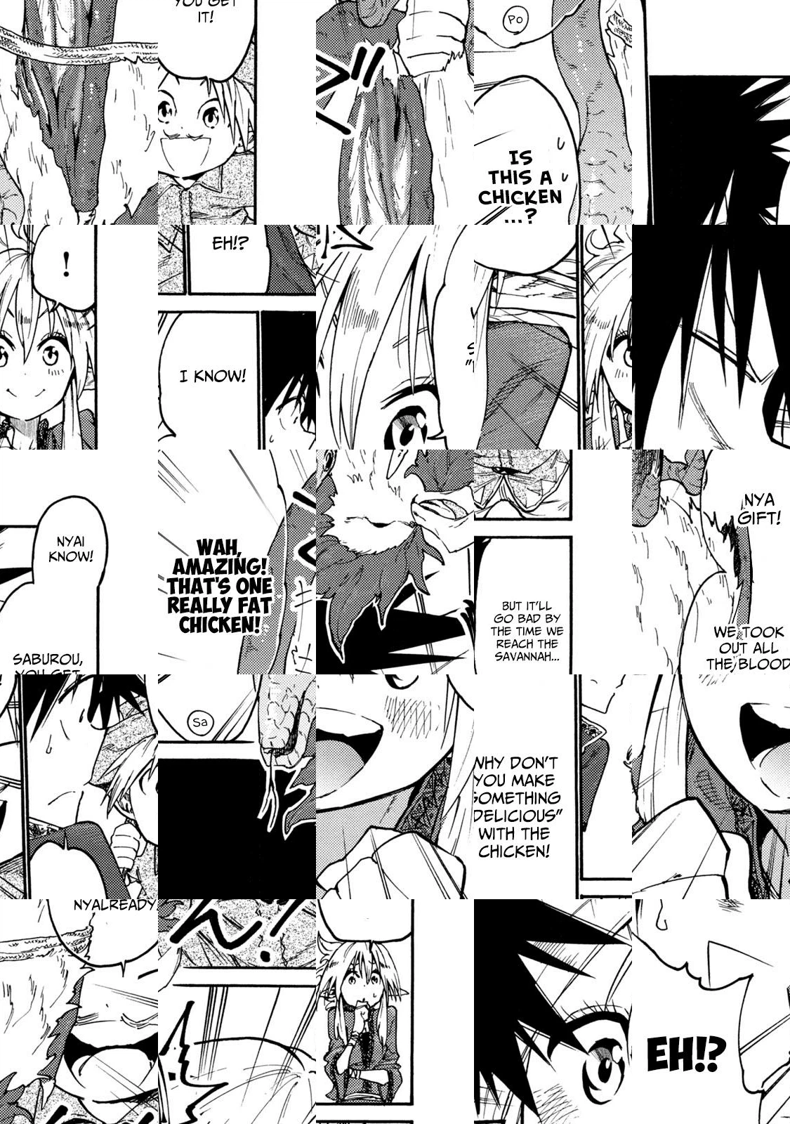 Mazumeshi Elf to Yuuboku gurashi Chapter 38 page 9 - 