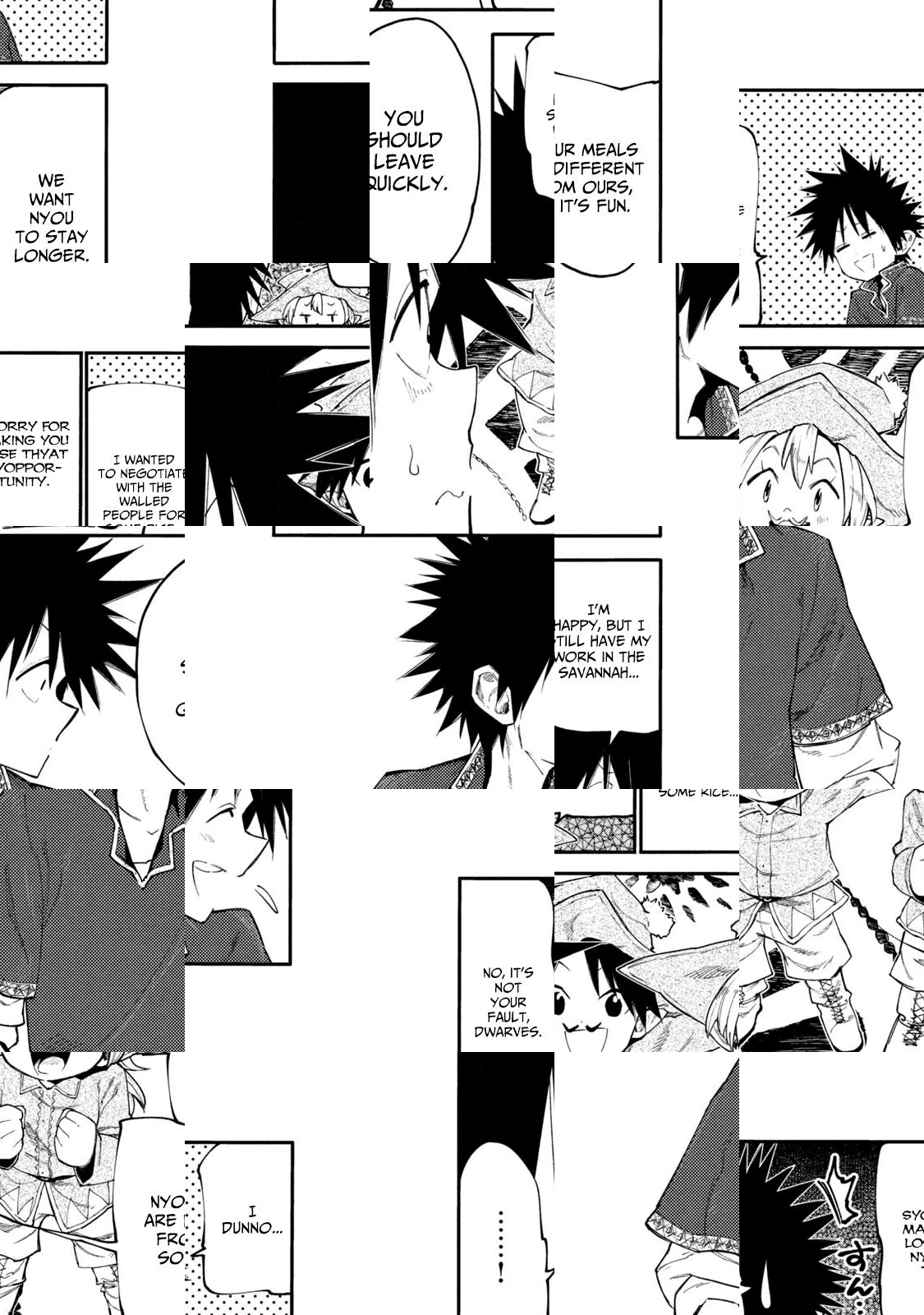 Mazumeshi Elf to Yuuboku gurashi Chapter 39 page 6 - 