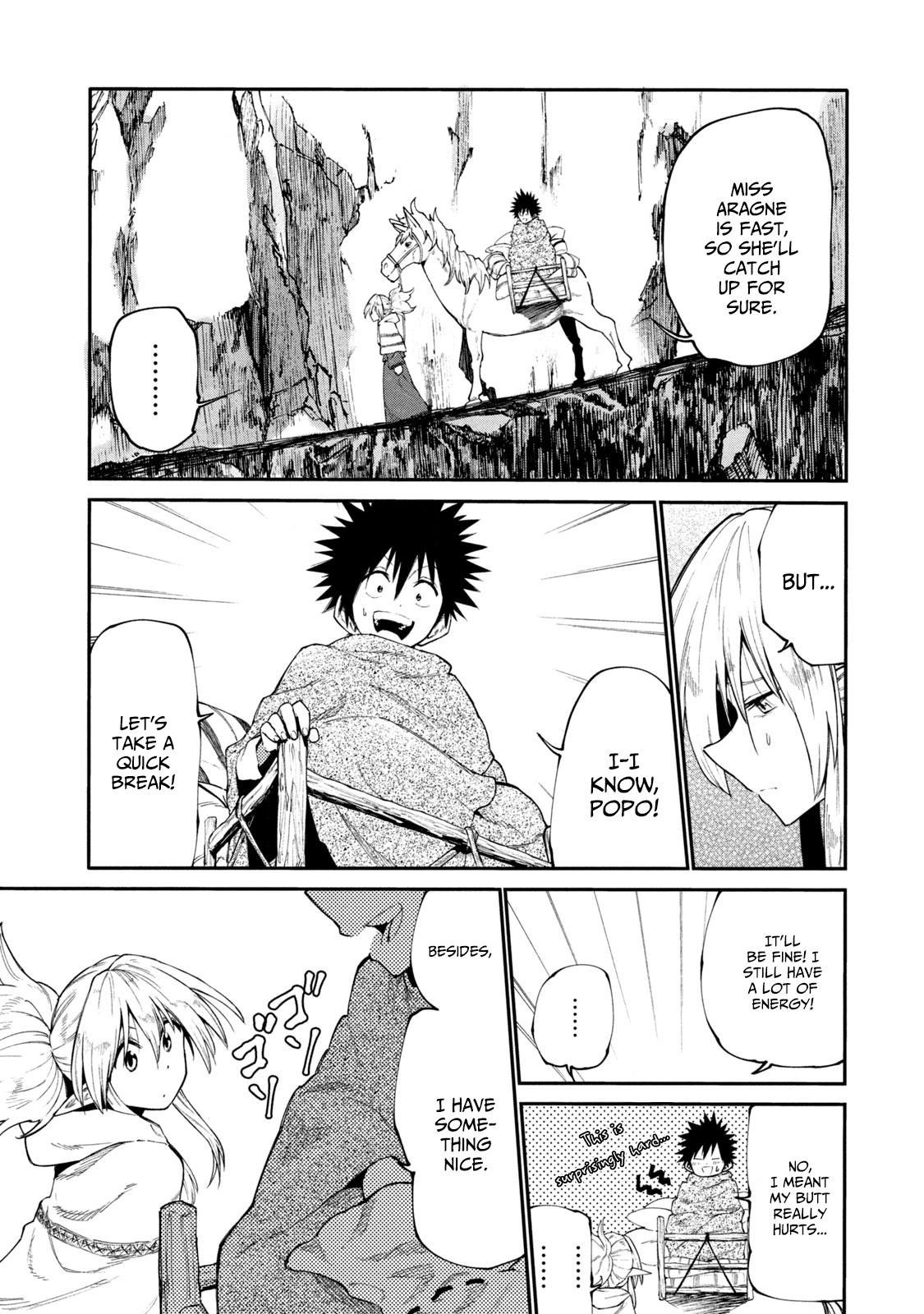 Mazumeshi Elf to Yuuboku gurashi Chapter 39 page 10 - 
