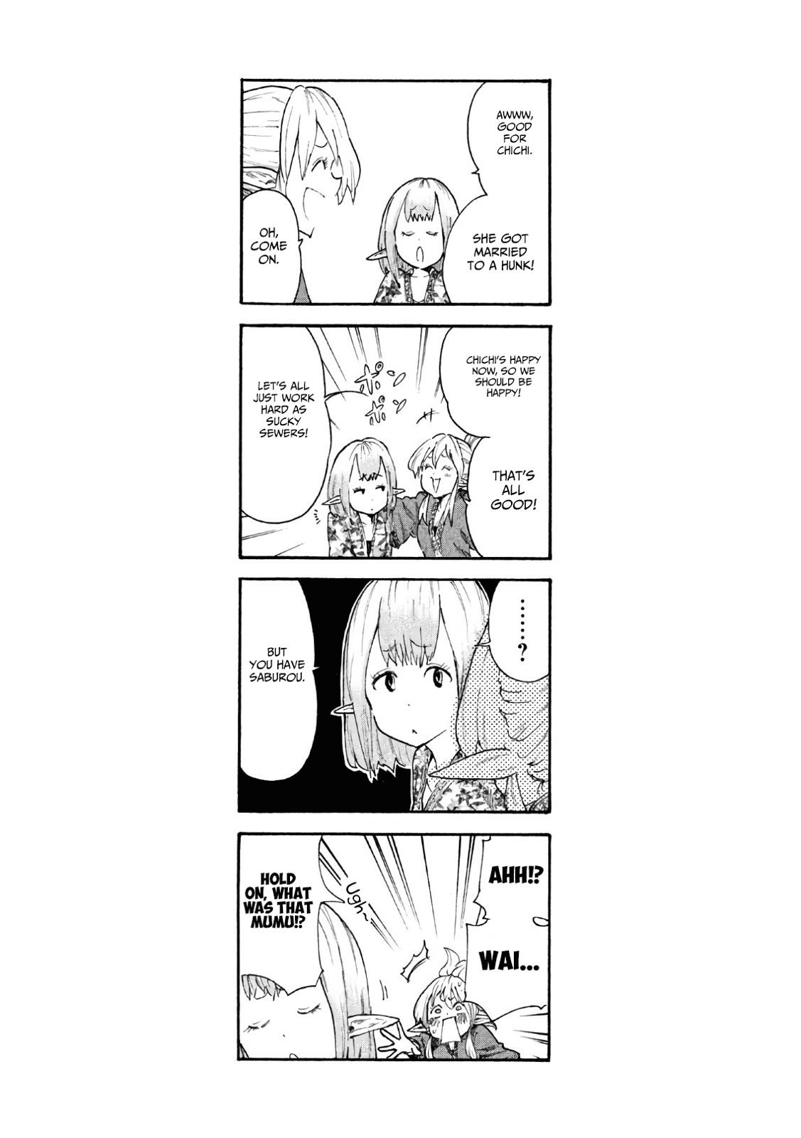 Mazumeshi Elf to Yuuboku gurashi Chapter 4 page 13 - 