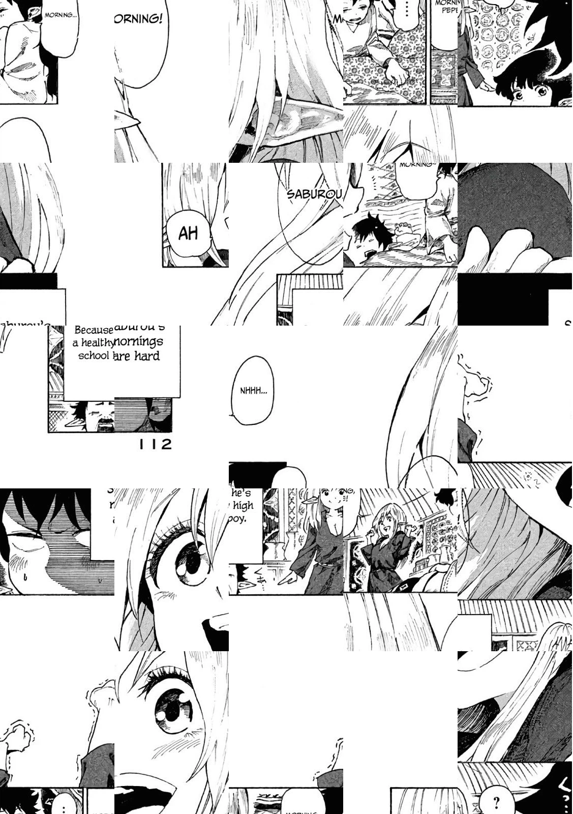 Mazumeshi Elf to Yuuboku gurashi Chapter 4 page 3 - 