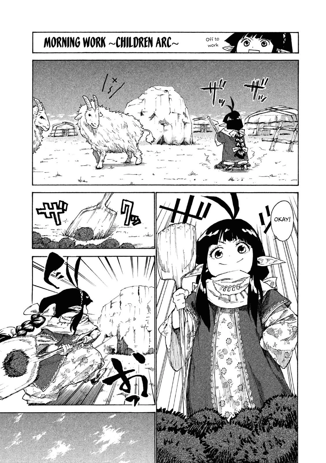 Mazumeshi Elf to Yuuboku gurashi Chapter 4 page 4 - 