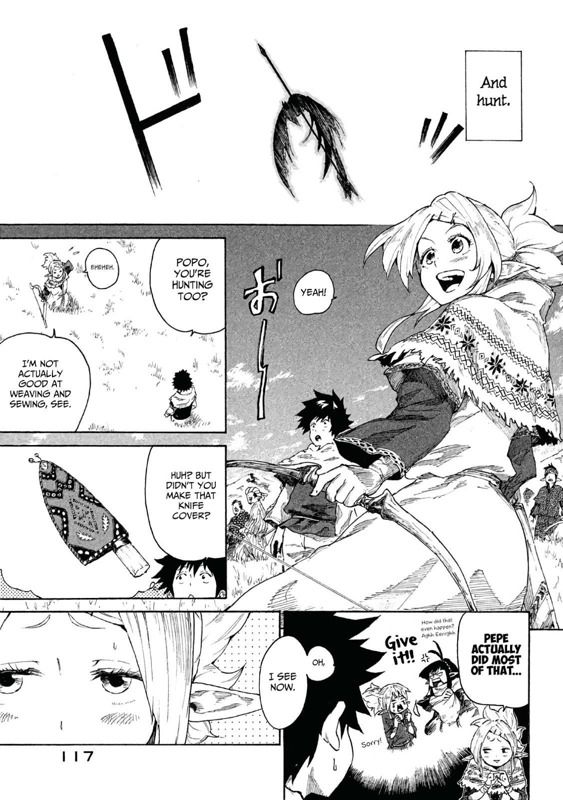 Mazumeshi Elf to Yuuboku gurashi Chapter 4 page 8 - 