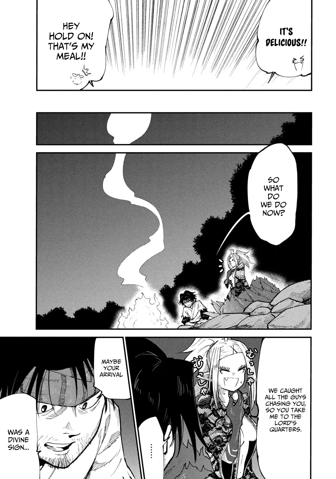 Mazumeshi Elf to Yuuboku gurashi Chapter 41 page 23 - 