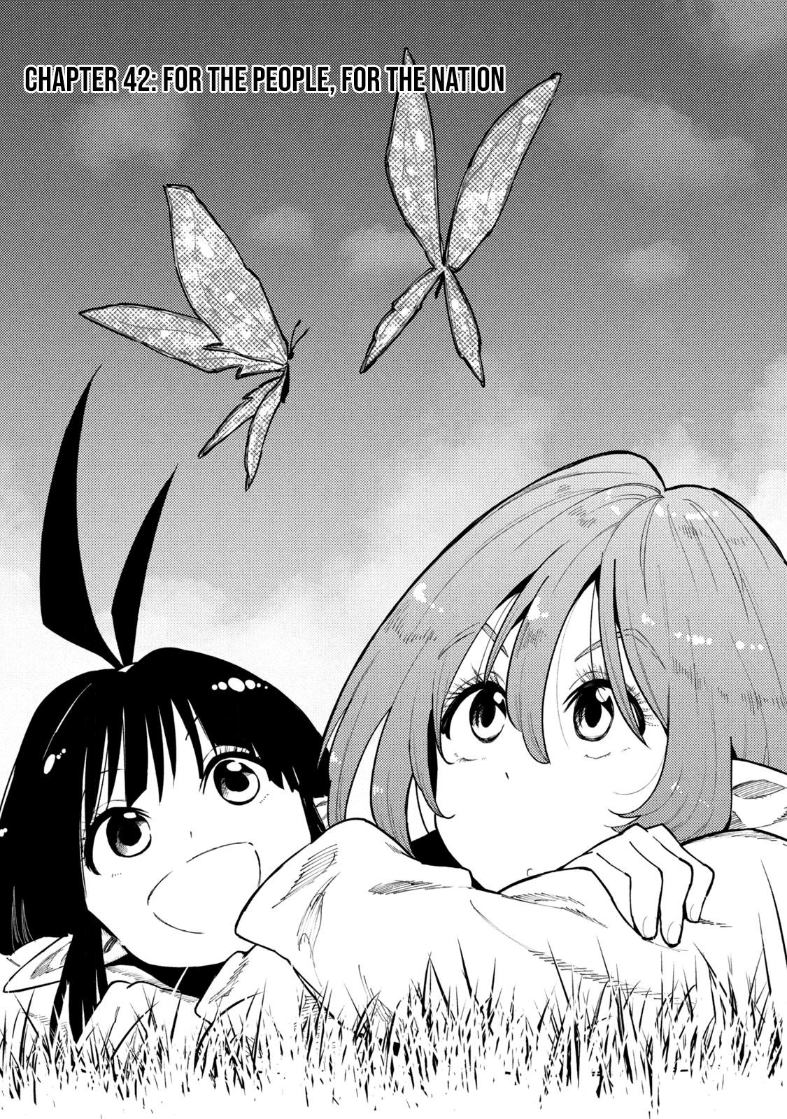 Mazumeshi Elf to Yuuboku gurashi Chapter 42 page 1 - 