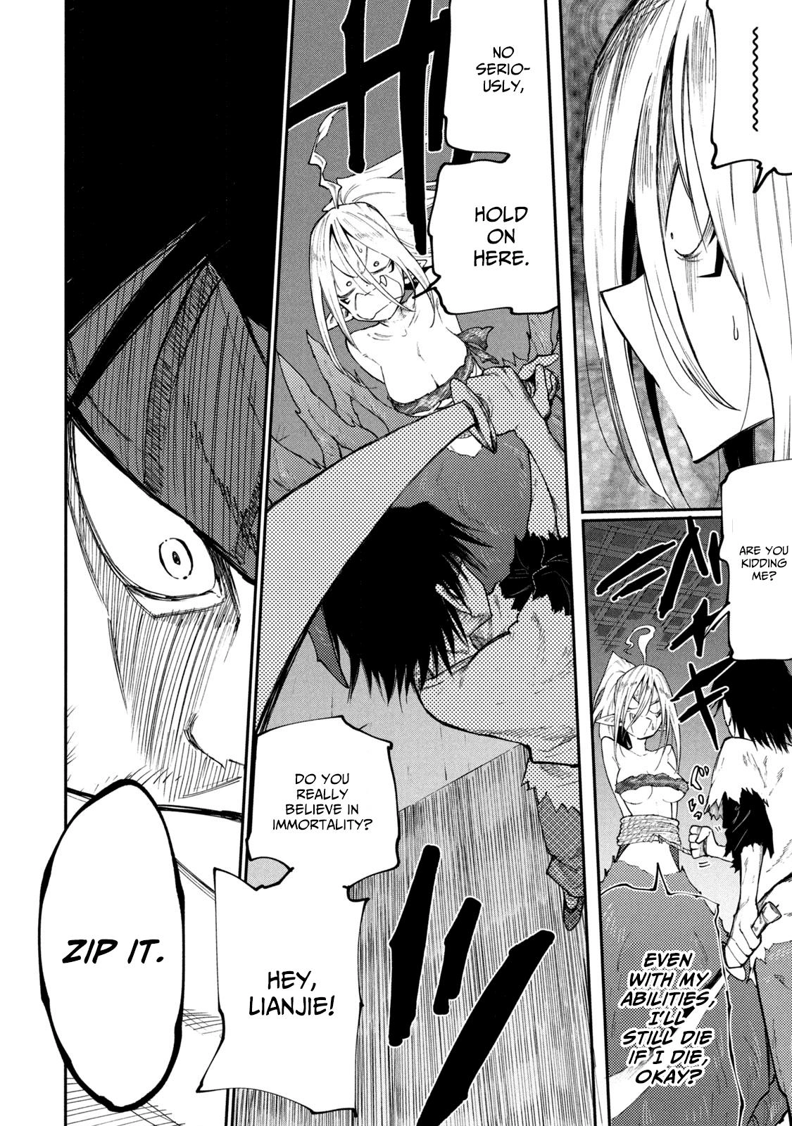 Mazumeshi Elf to Yuuboku gurashi Chapter 42 page 16 - 