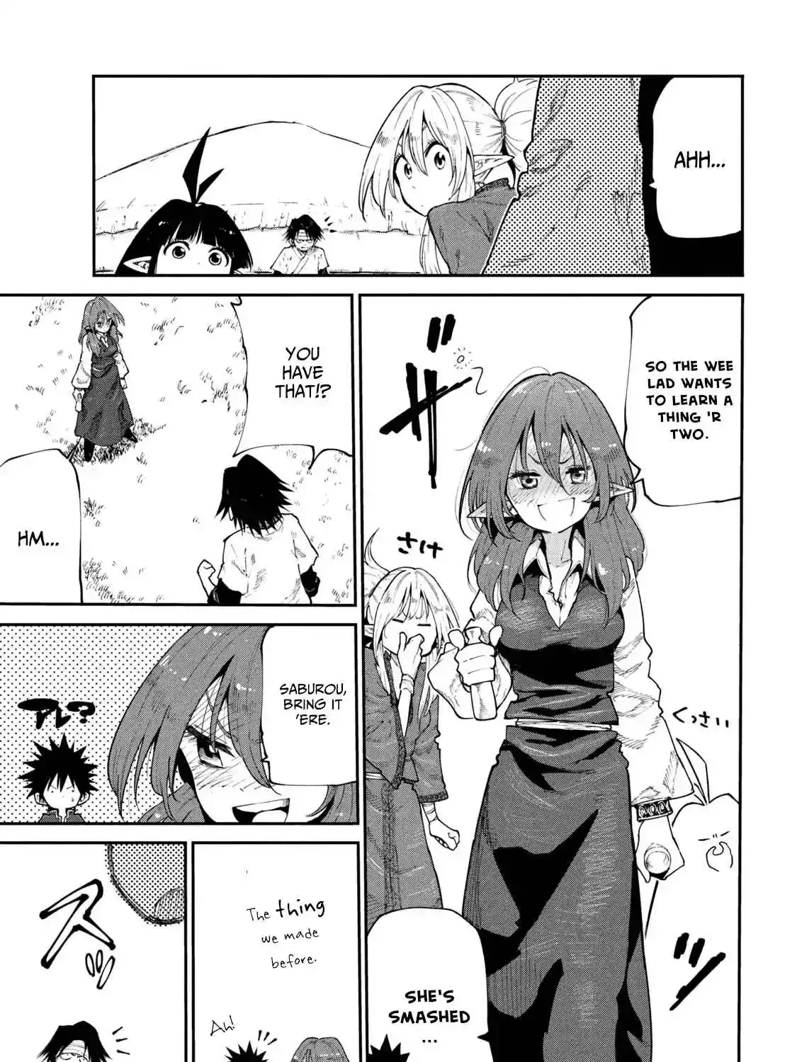 Mazumeshi Elf to Yuuboku gurashi Chapter 43 page 29 - 