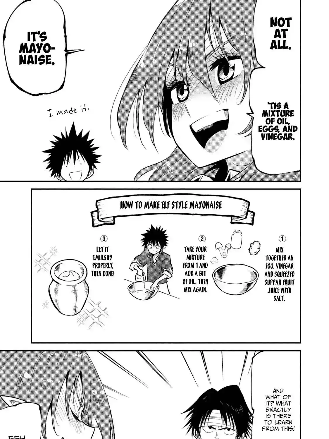 Mazumeshi Elf to Yuuboku gurashi Chapter 43 page 33 - 
