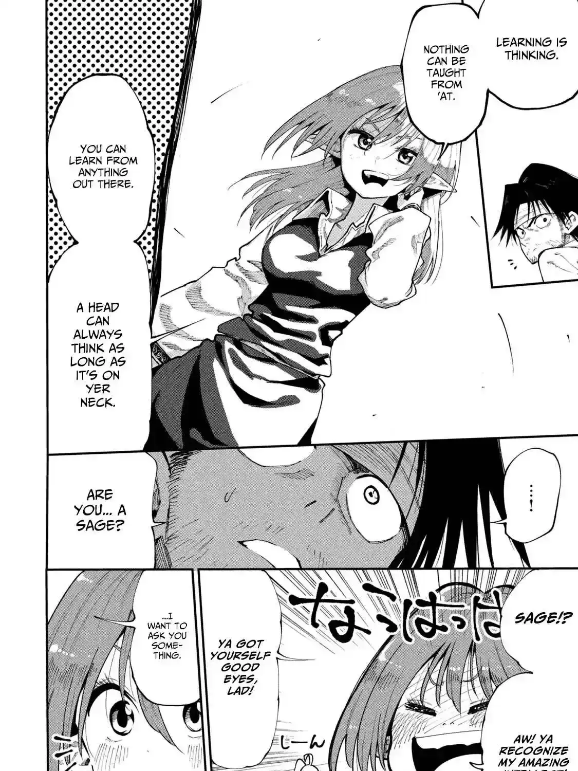 Mazumeshi Elf to Yuuboku gurashi Chapter 43 page 39 - 