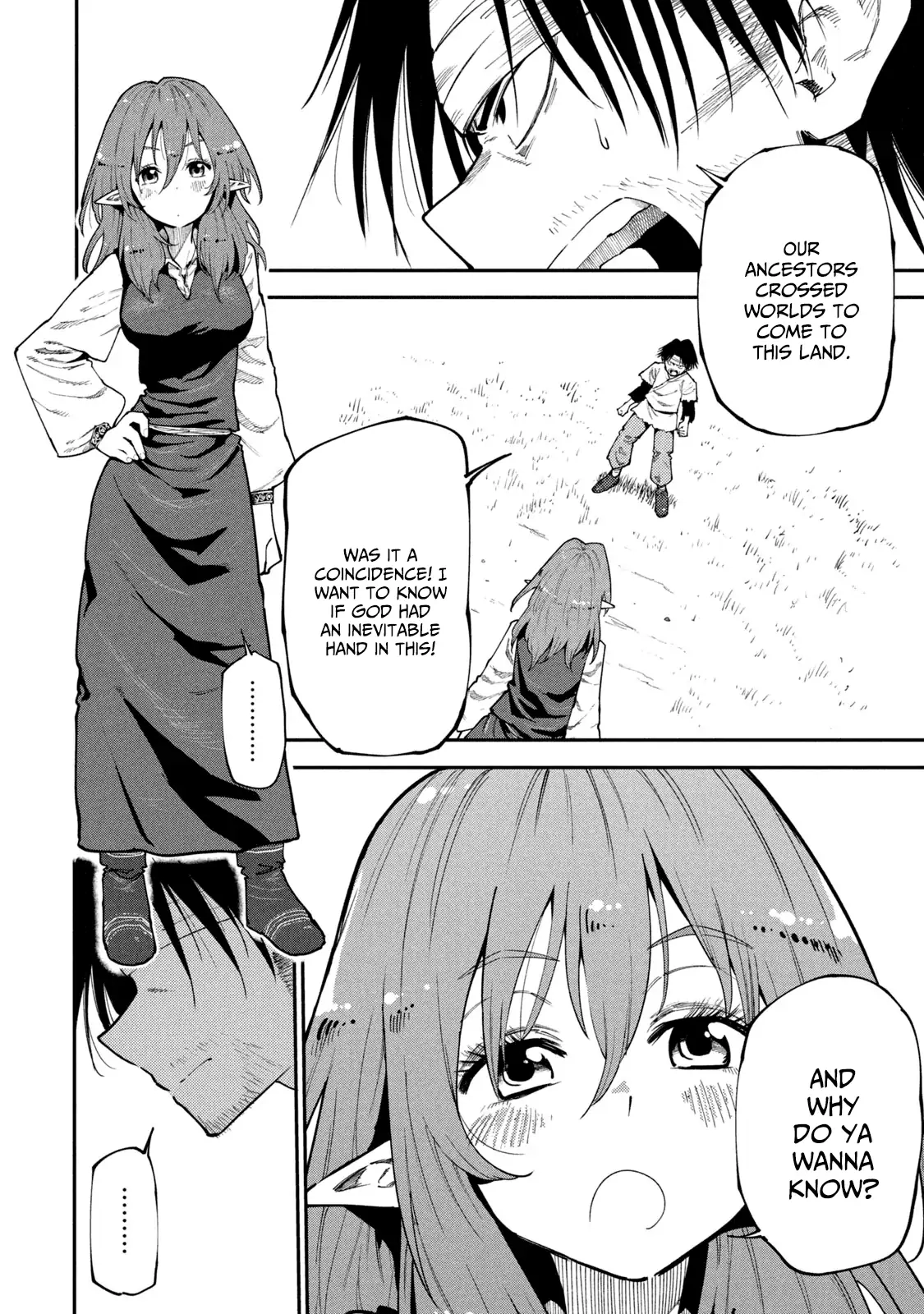 Mazumeshi Elf to Yuuboku gurashi Chapter 44 page 2 - 