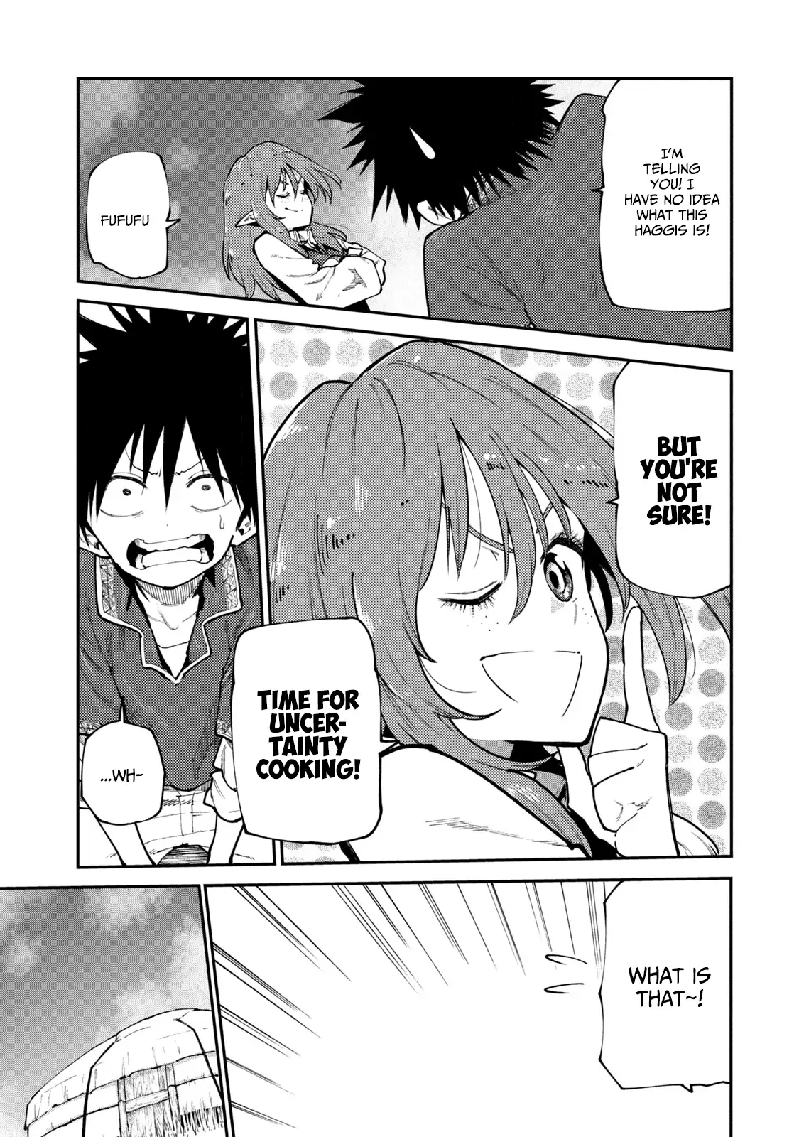 Mazumeshi Elf to Yuuboku gurashi Chapter 44 page 13 - 