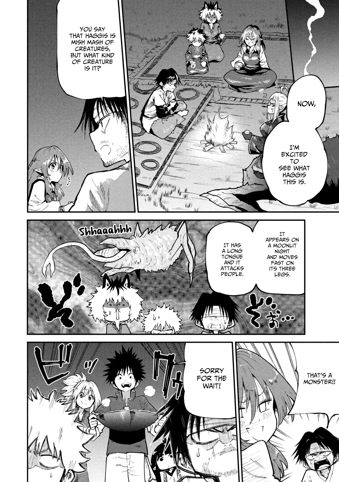 Mazumeshi Elf to Yuuboku gurashi Chapter 44 page 16 - 