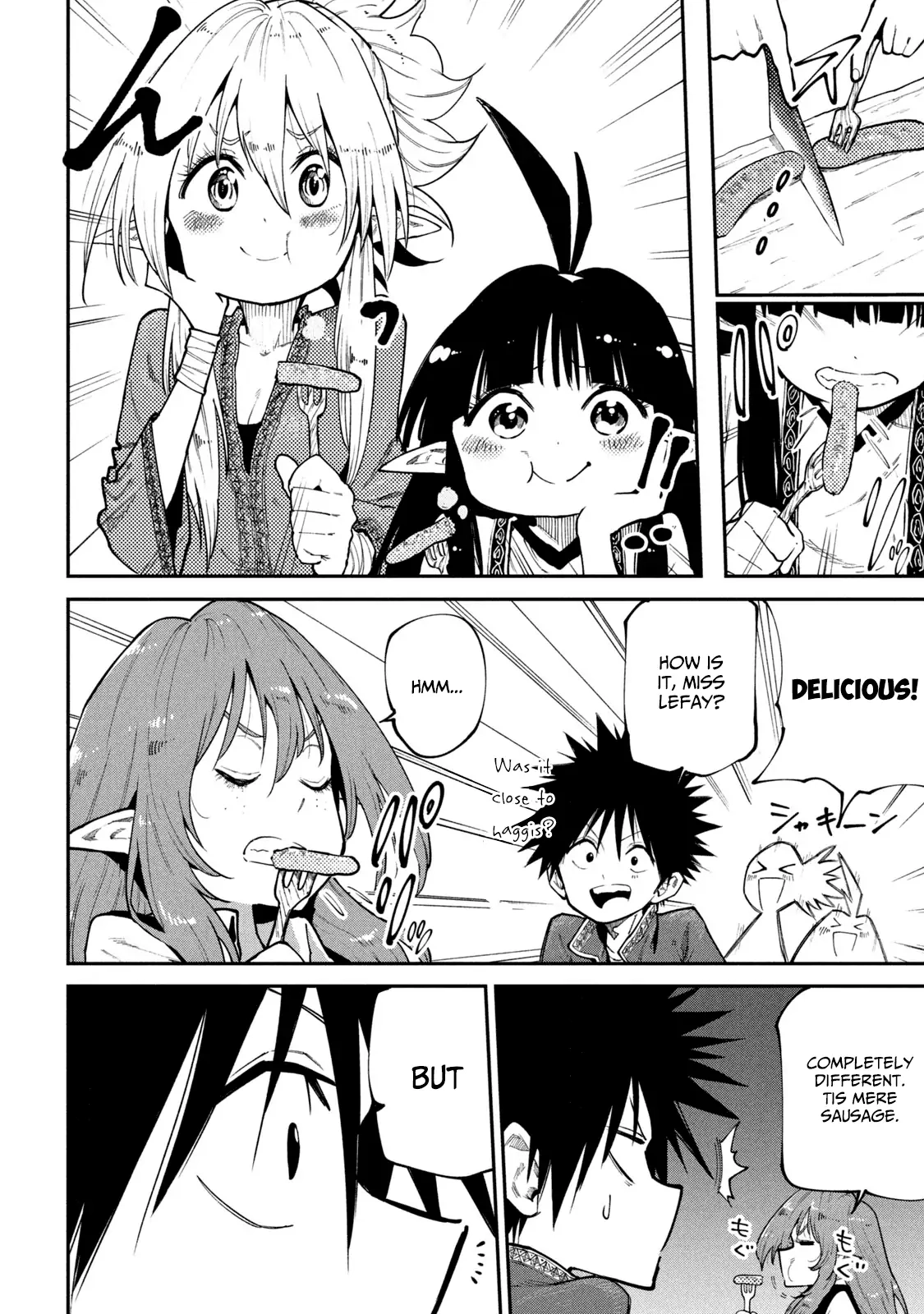 Mazumeshi Elf to Yuuboku gurashi Chapter 44 page 18 - 