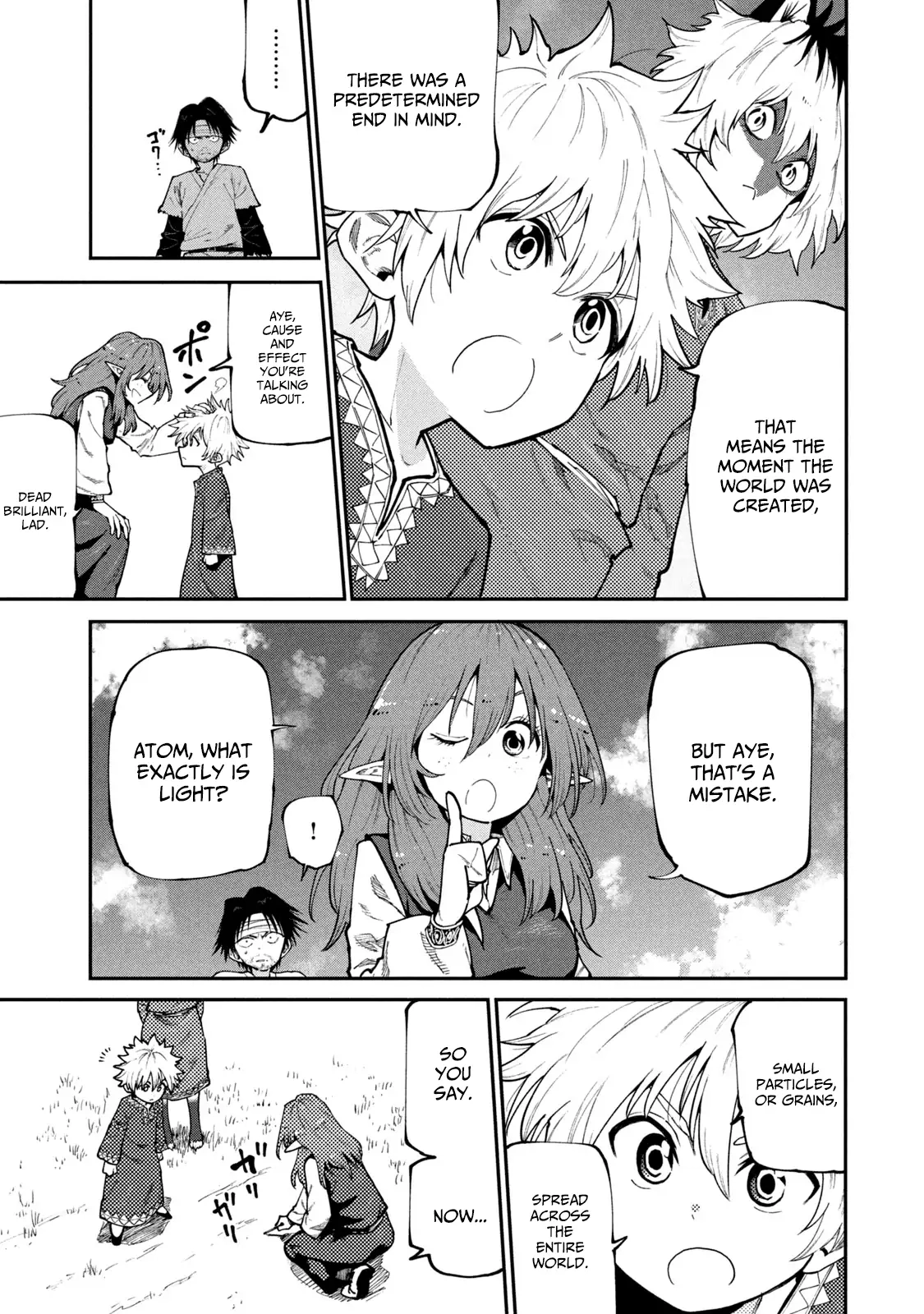 Mazumeshi Elf to Yuuboku gurashi Chapter 44 page 5 - 