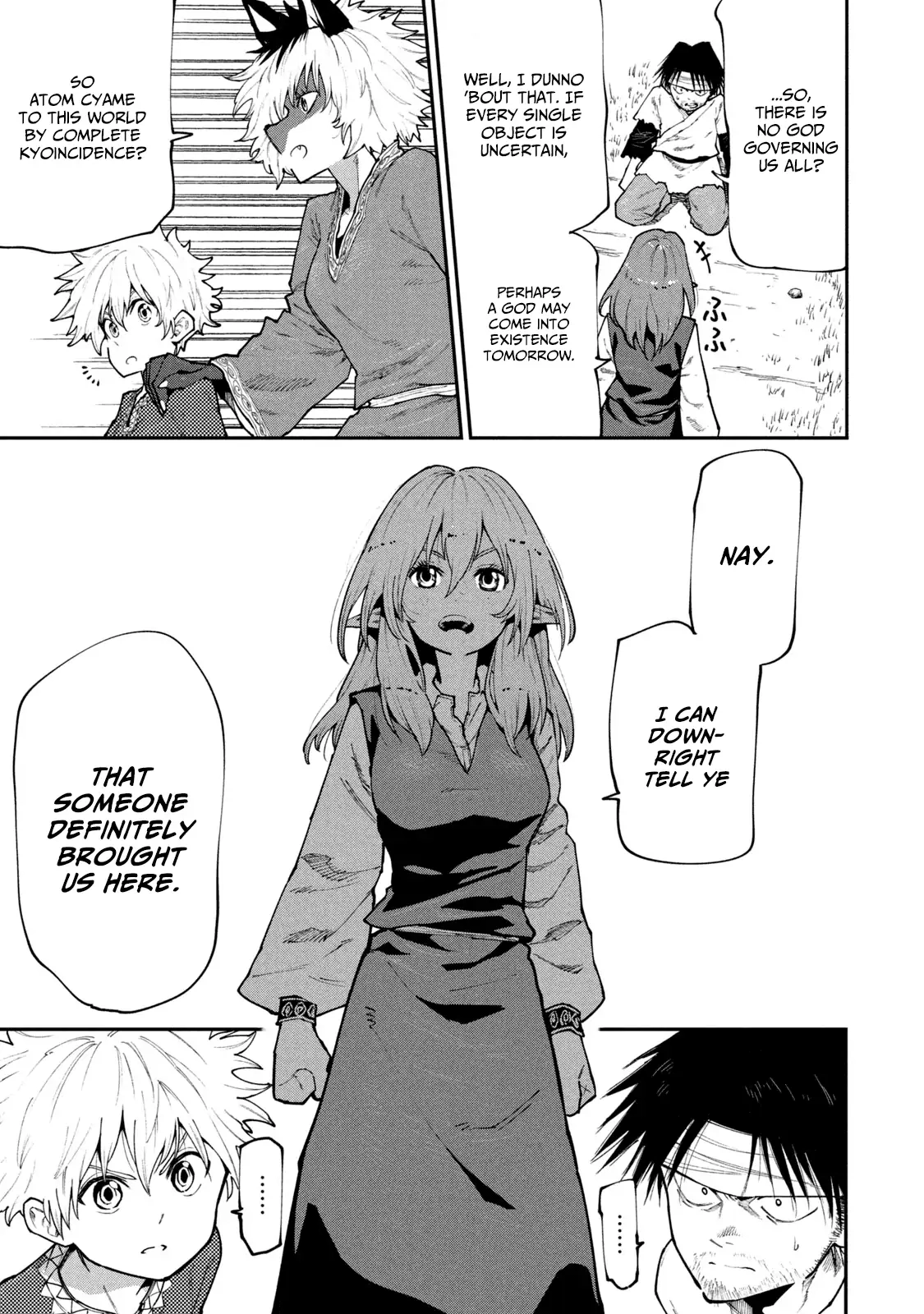 Mazumeshi Elf to Yuuboku gurashi Chapter 44 page 9 - 