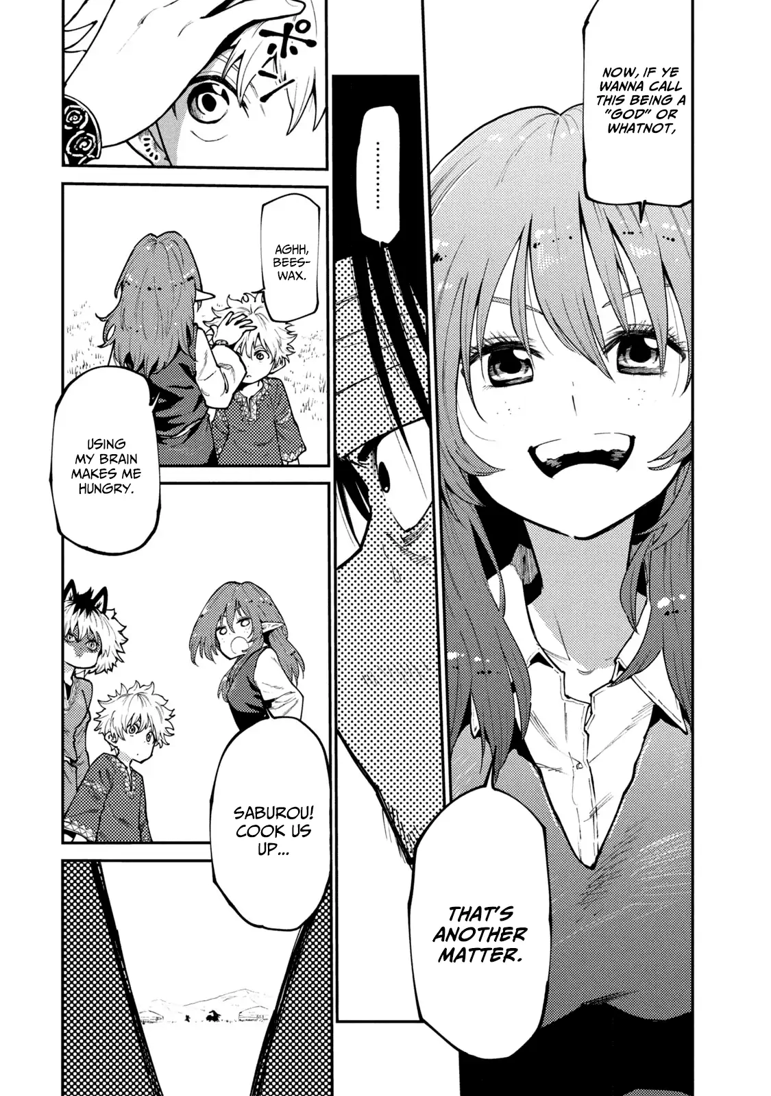 Mazumeshi Elf to Yuuboku gurashi Chapter 44 page 10 - 