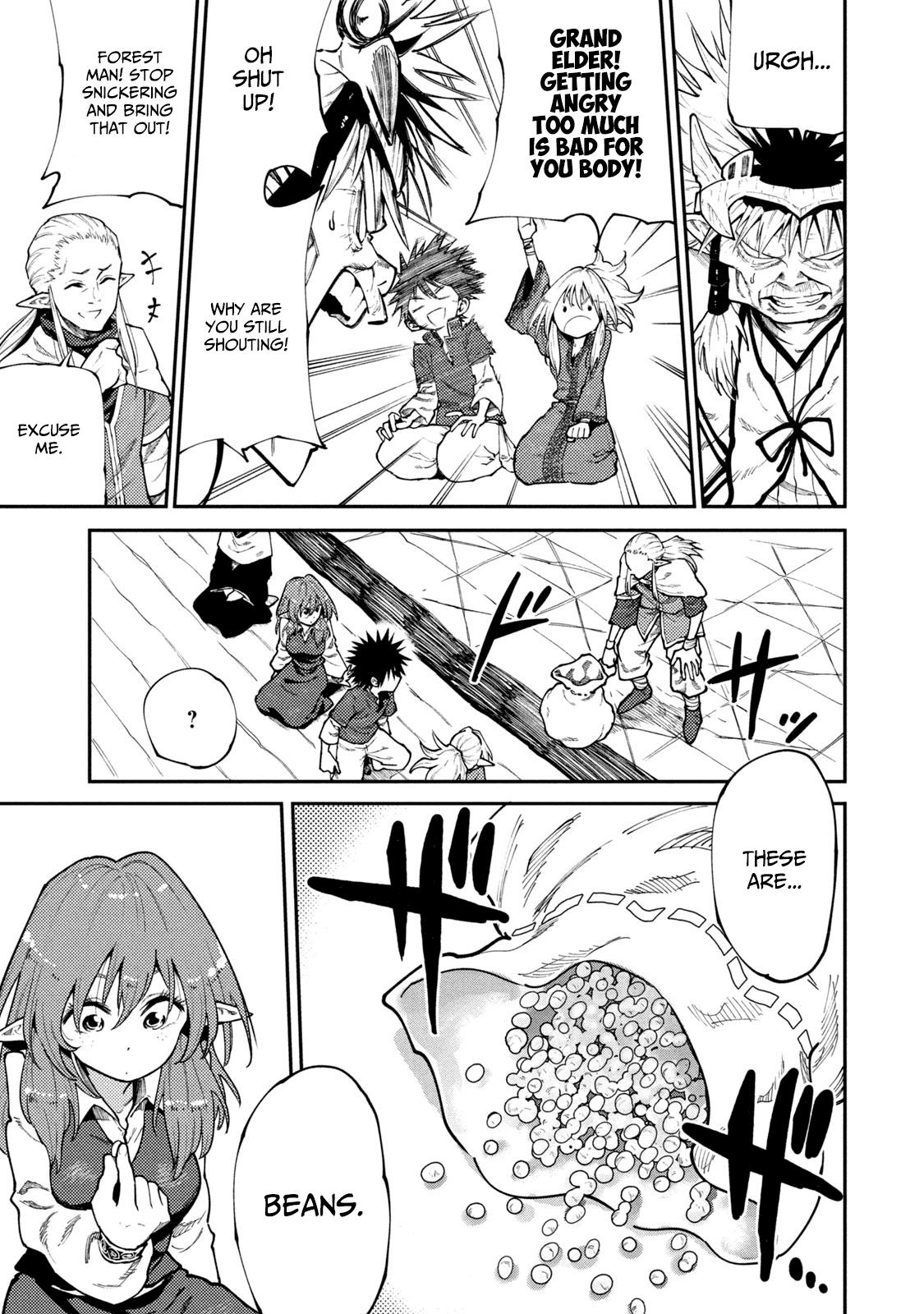 Mazumeshi Elf to Yuuboku gurashi Chapter 45 page 11 - 