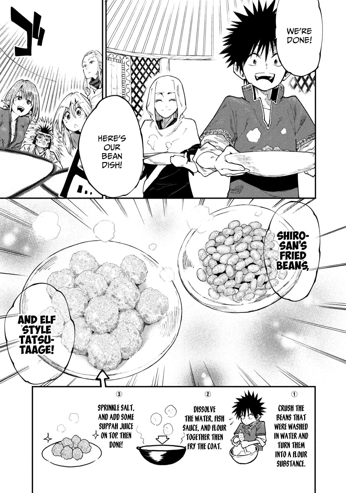 Mazumeshi Elf to Yuuboku gurashi Chapter 45 page 17 - 