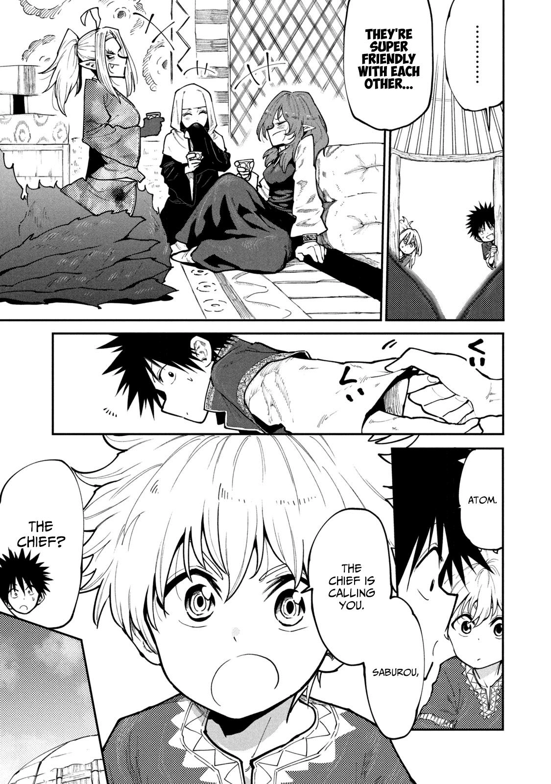 Mazumeshi Elf to Yuuboku gurashi Chapter 45 page 3 - 