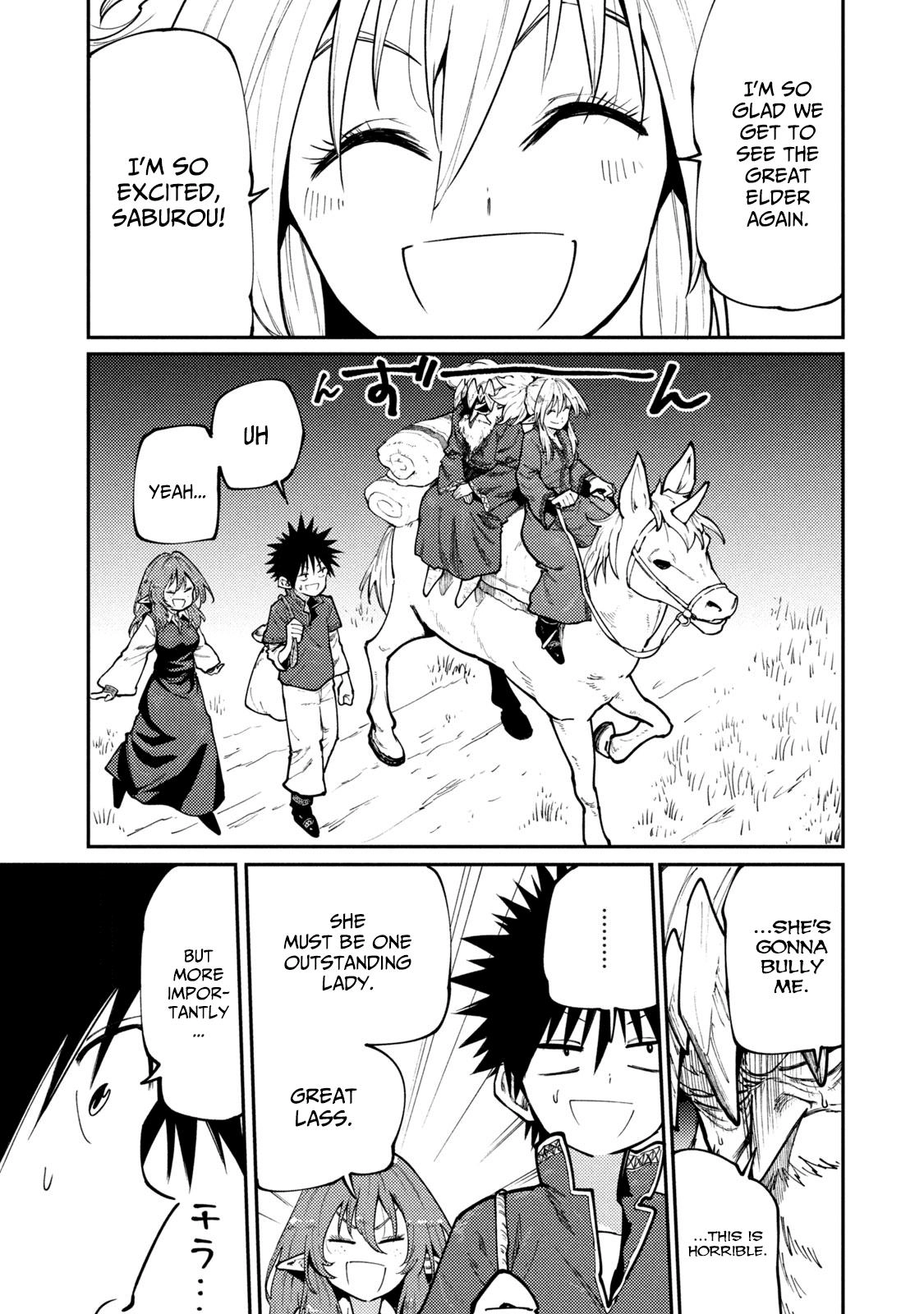 Mazumeshi Elf to Yuuboku gurashi Chapter 45 page 5 - 