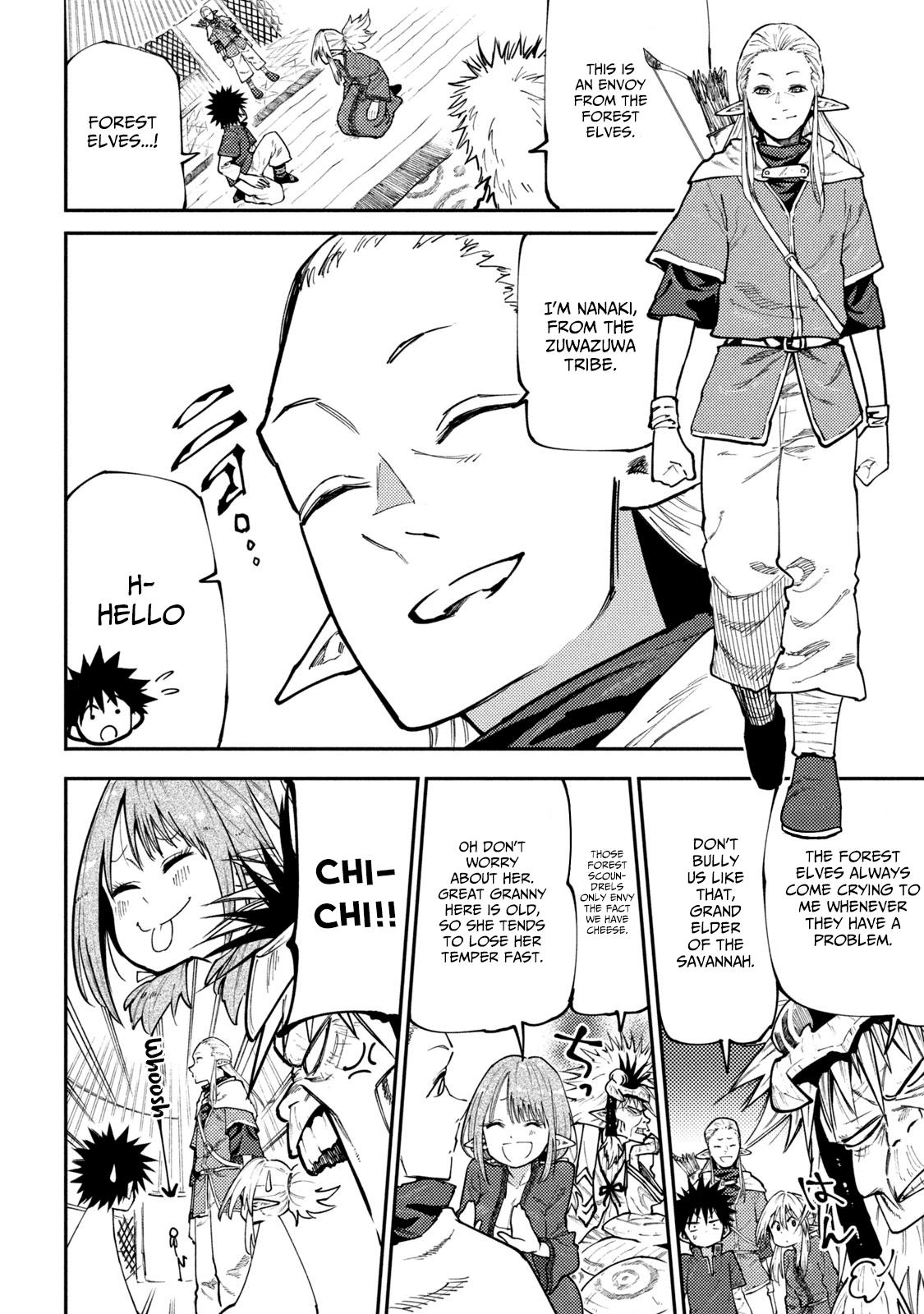 Mazumeshi Elf to Yuuboku gurashi Chapter 45 page 10 - 